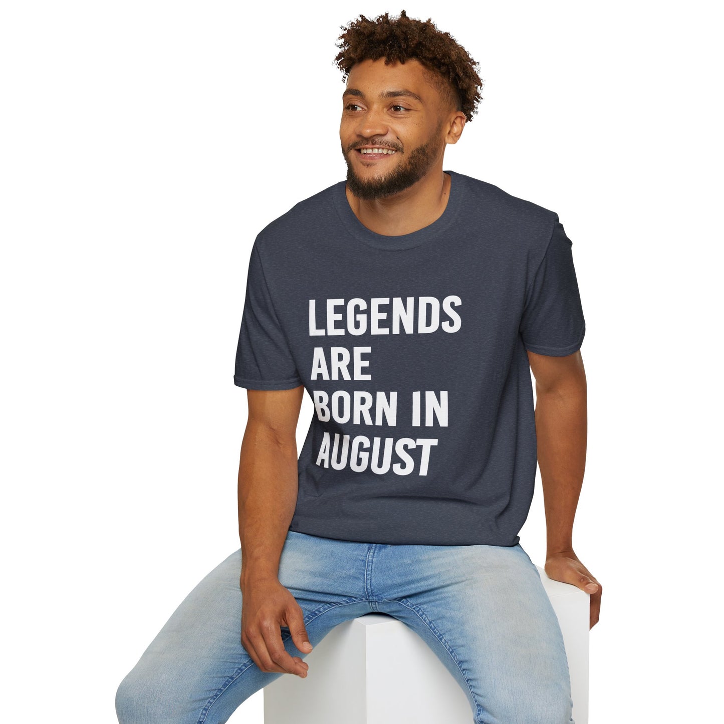 Legends Born in August Unisex T-Shirt
