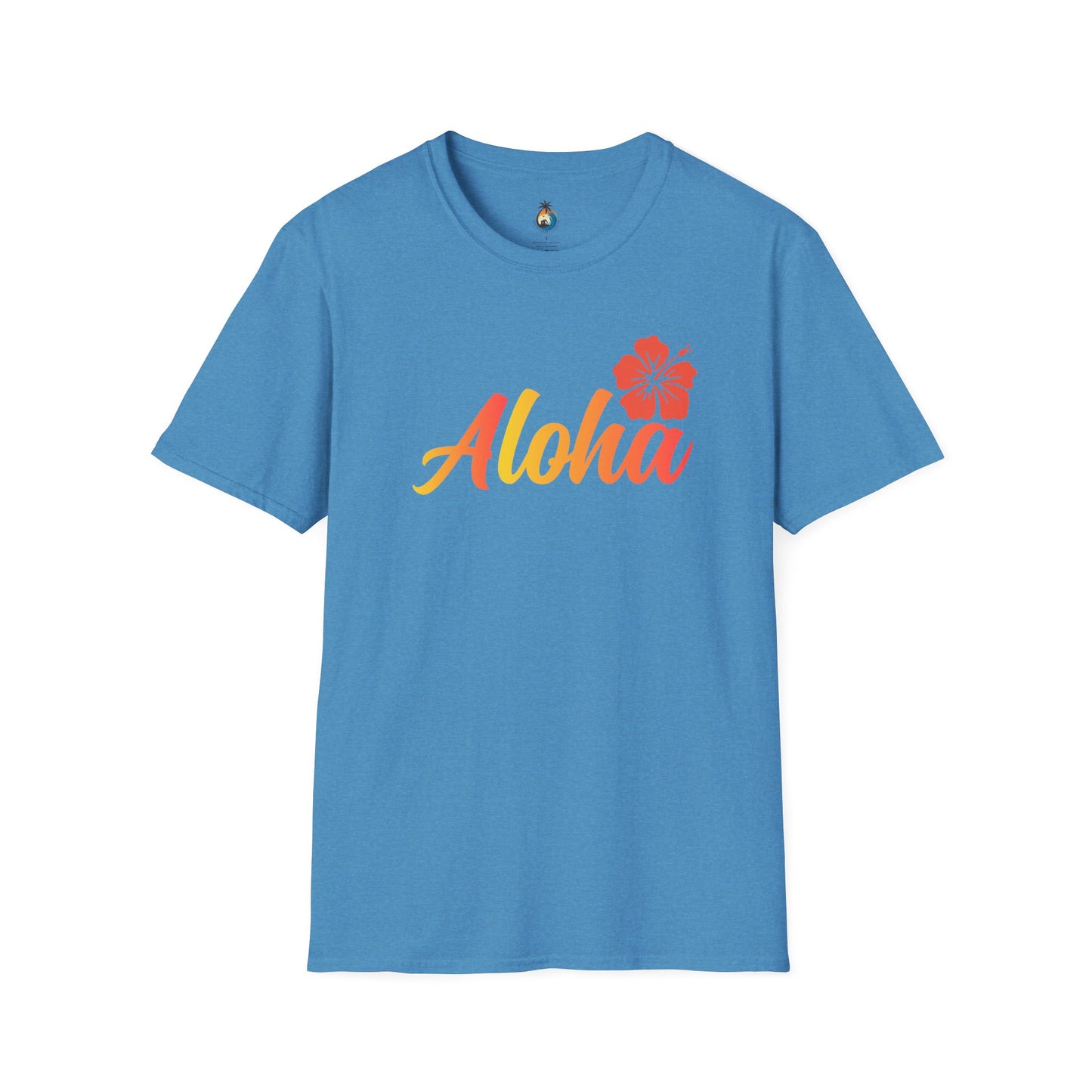 Aloha Floral Unisex T-Shirt, Beachwear, Summer Vibe, Vacation Tee, Tropical Gift, Casual Wear