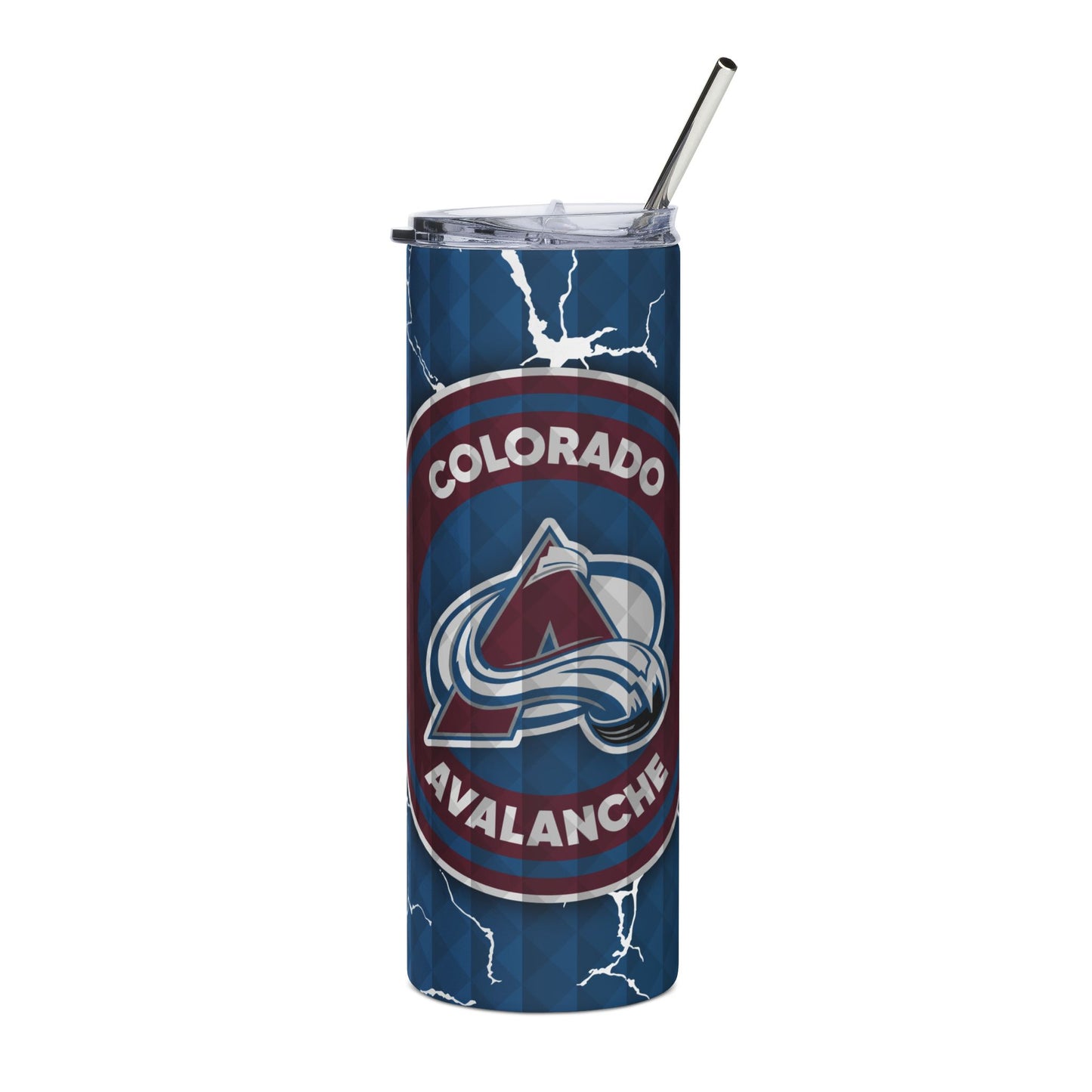 Avalanche Stainless Steel Tumbler | Sports Fan Travel Mug