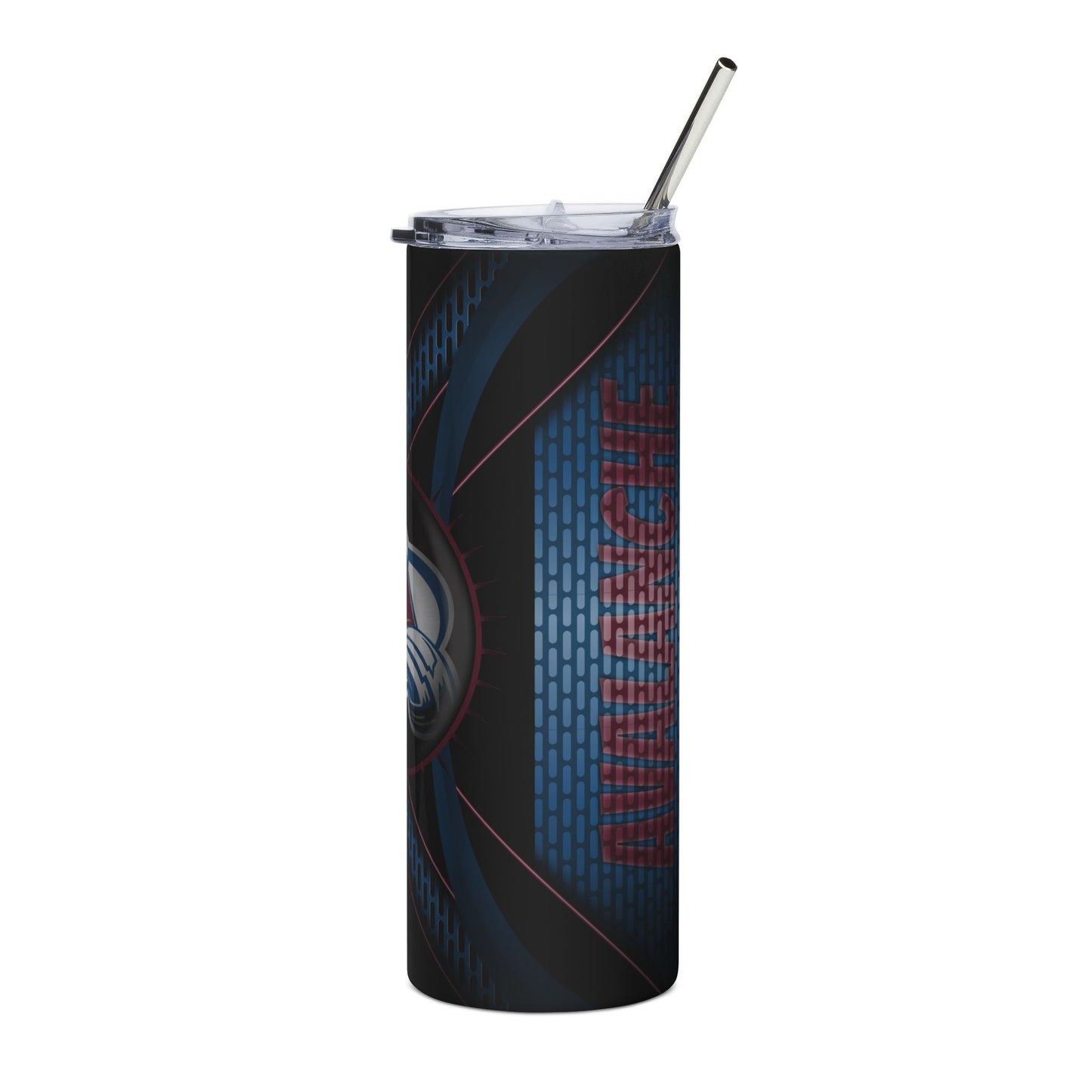 Avalanche Stainless Steel Tumbler, 20oz - Perfect for Fans, Sports Events, Gifts, and Tailgating