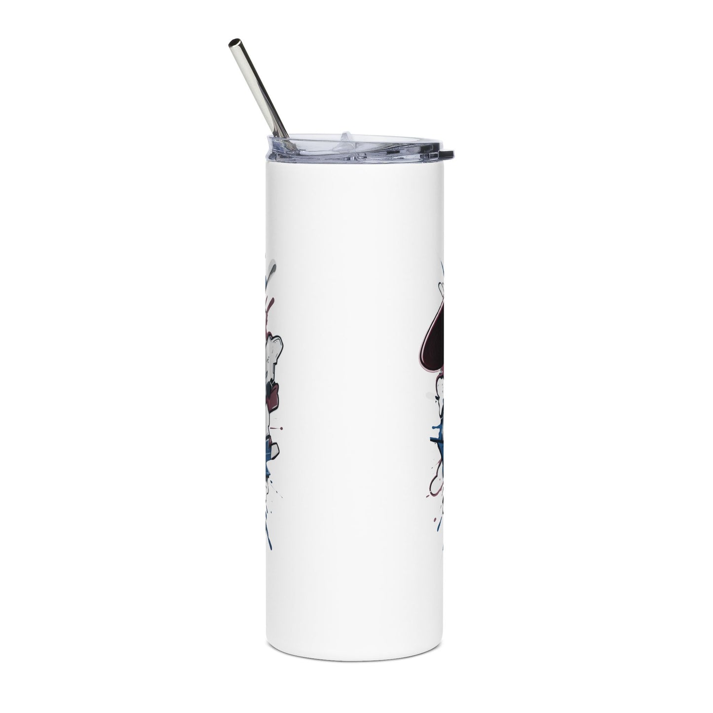 Avalanche Skull Design 20oz Stainless Steel Tumbler
