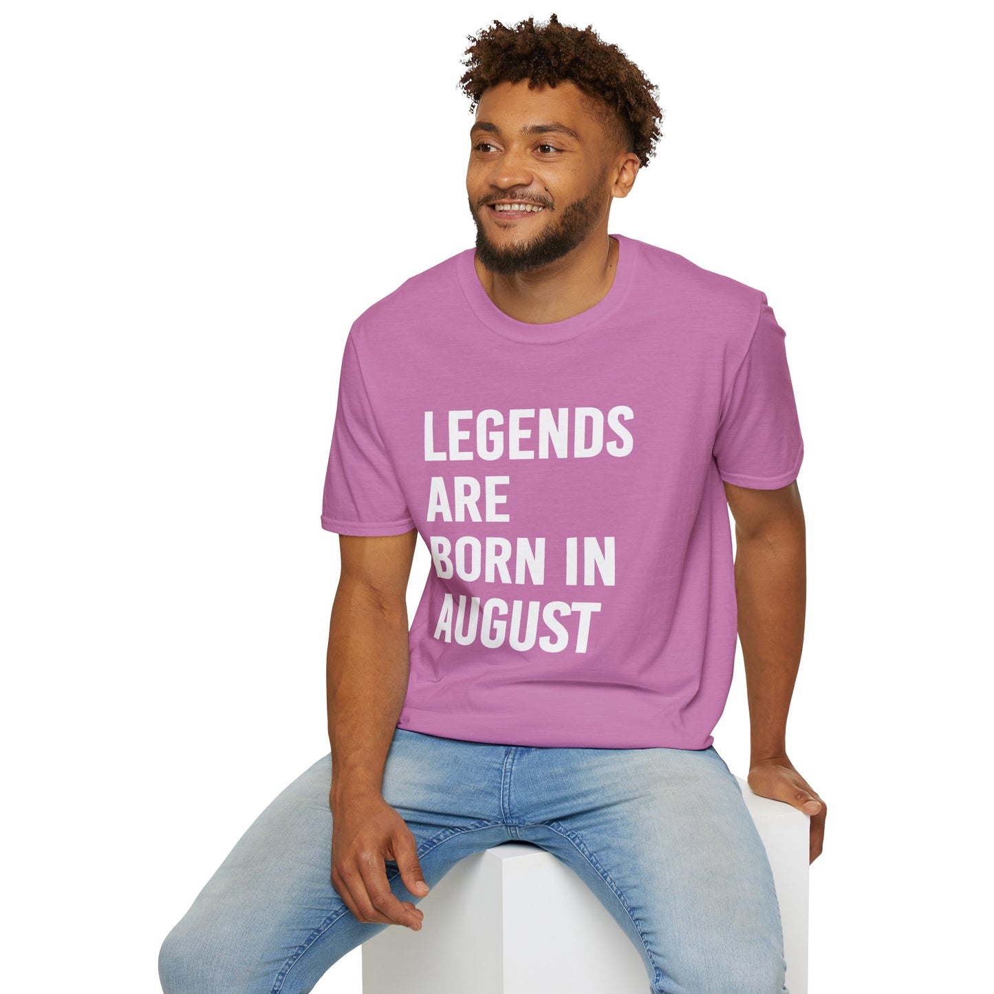 Legends Born in August Unisex T-Shirt
