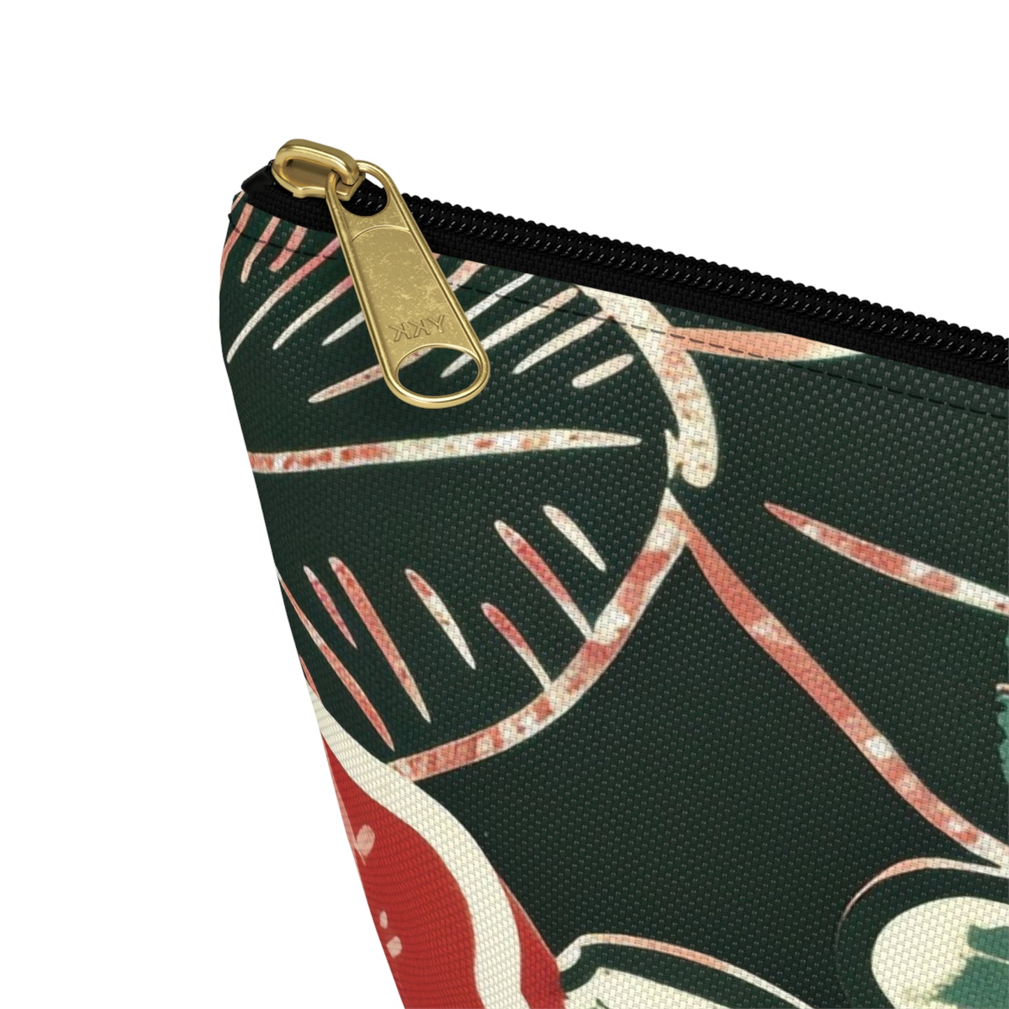Tropical Print Accessory Pouch, Floral Makeup Bag, Travel Organizer, Gift for Her, Boho Style, Summer Vibe, Toiletry Bag