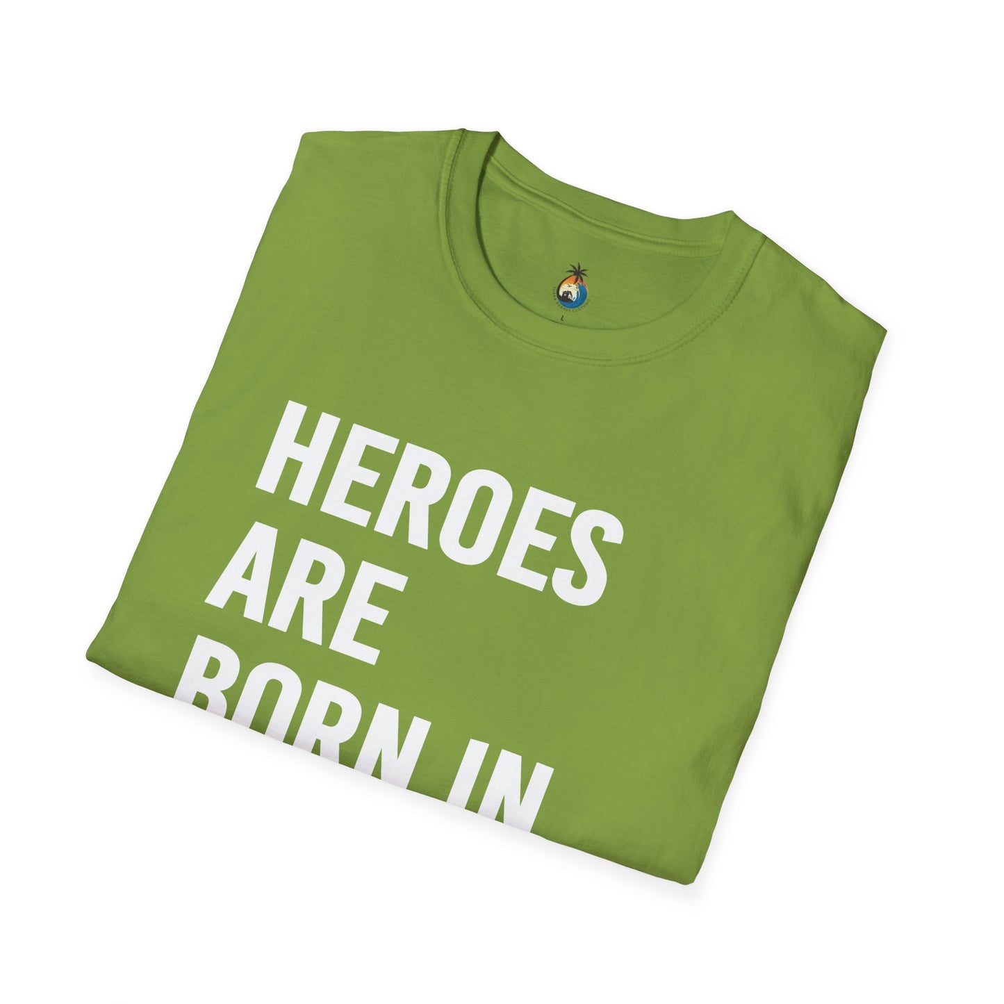 Heroes Are Born in February Unisex T-Shirt, Birthday Gift, Gift for Him/Her, Casual Wear, Everyday Tee