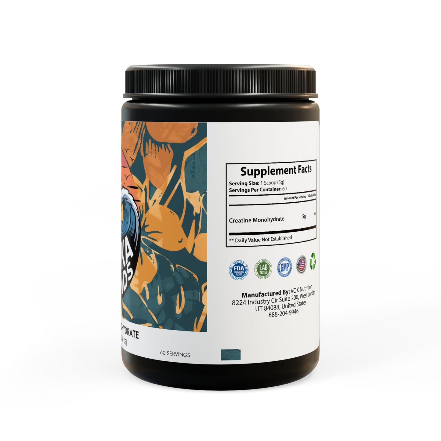 Creatine Monohydrate Supplement (300g, 10.58oz)