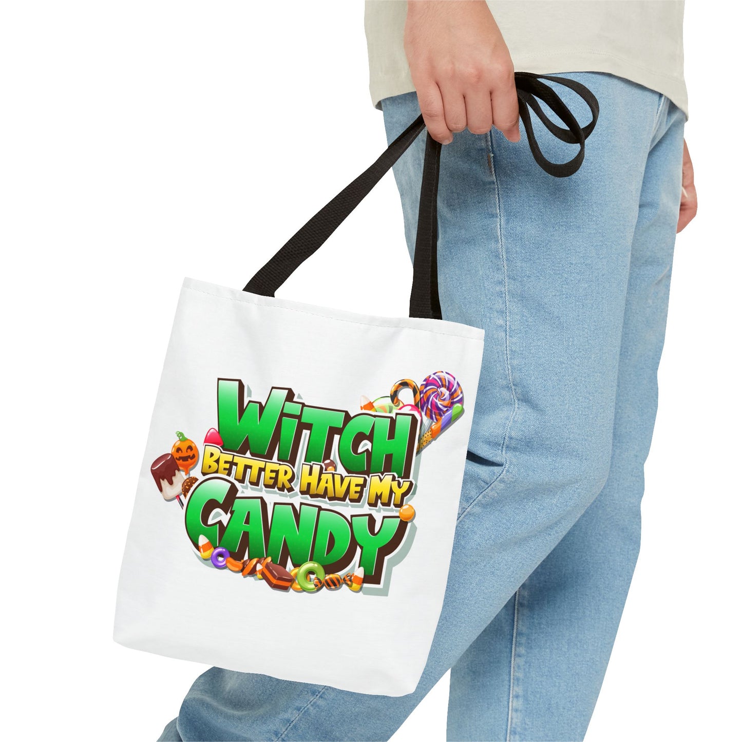 Withc Better Have My Candy Tote Bag, Trick or Treat Bag, Witchy Gift, Spooky Season Accessories, Pumpkin Spice Vibes