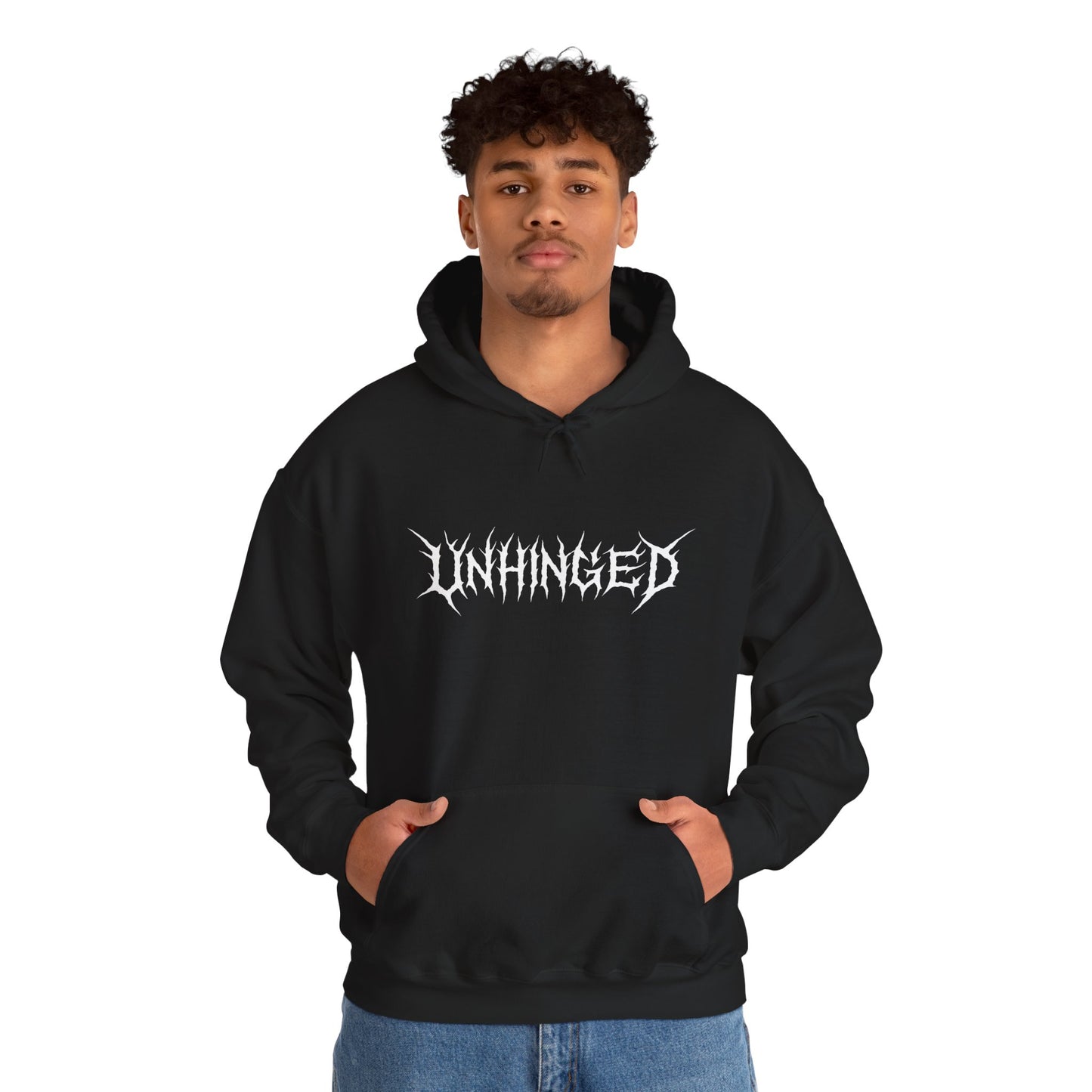 Unhinged Heavy Blend Hoodie - Perfect for Music Lovers, Casual Streetwear, Grunge Stuff, Gift for Halloween, Concert Attire