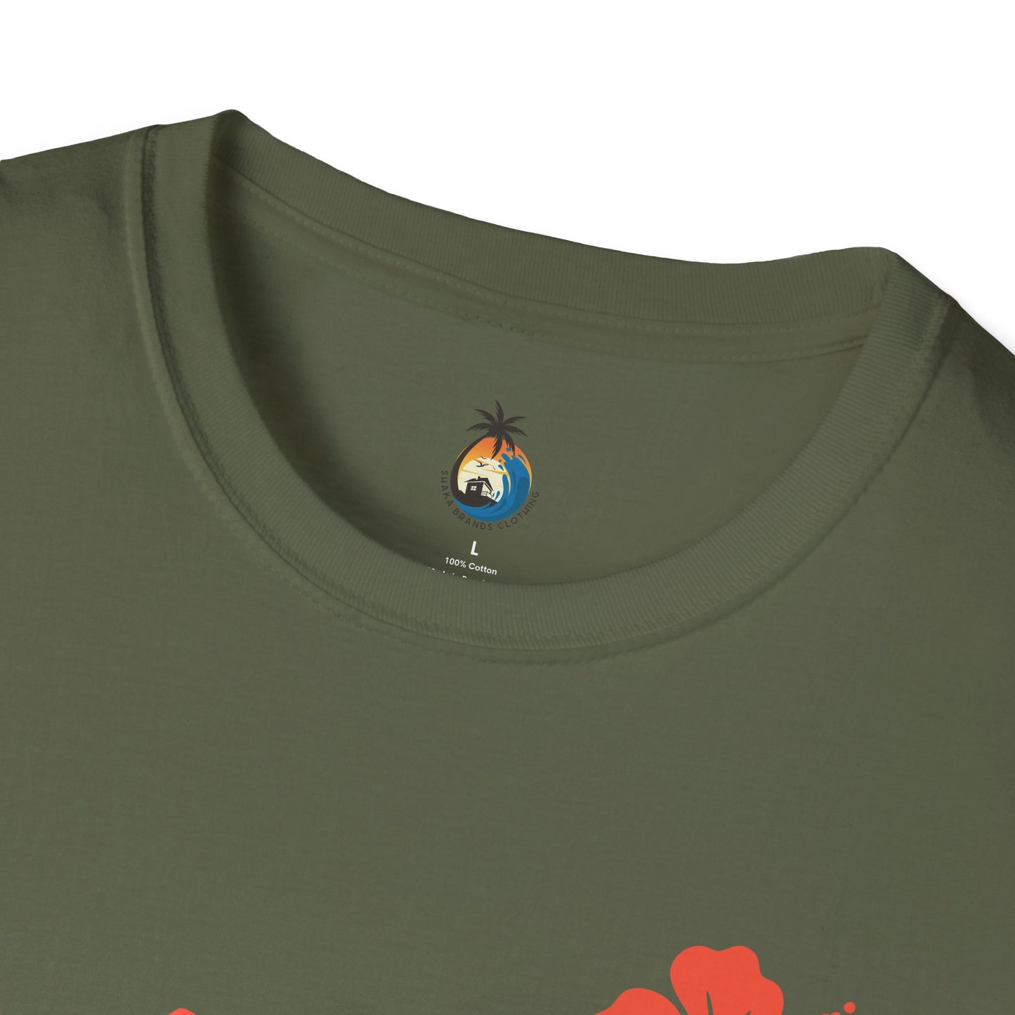 Aloha Floral Unisex T-Shirt, Beachwear, Summer Vibe, Vacation Tee, Tropical Gift, Casual Wear