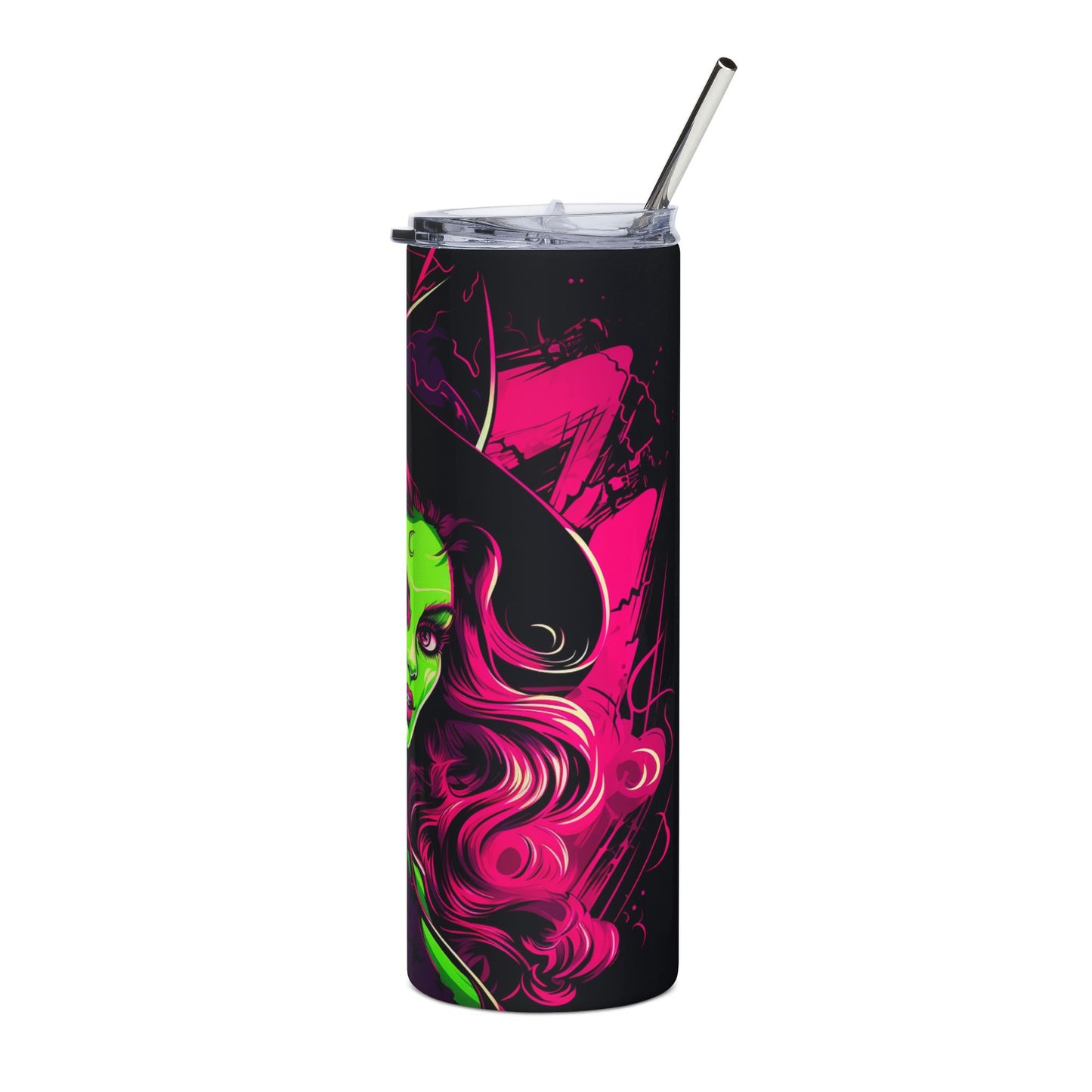 Halloween Witch Stainless Steel Tumbler, 20oz | Spooky Travel Mug, Gift for Witch Lovers, Reusable Drinkware, Fall Decor