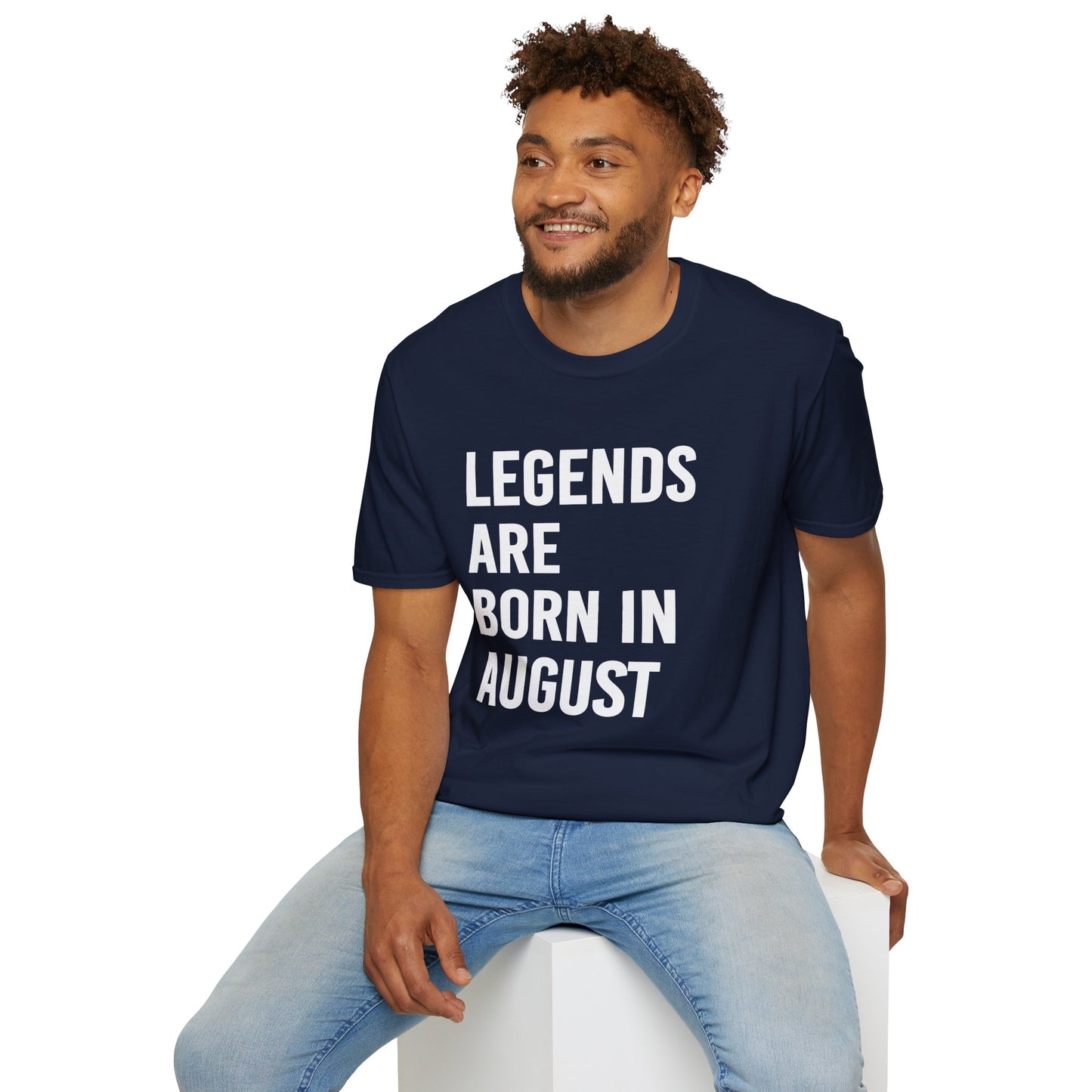 Legends Born in August Unisex T-Shirt
