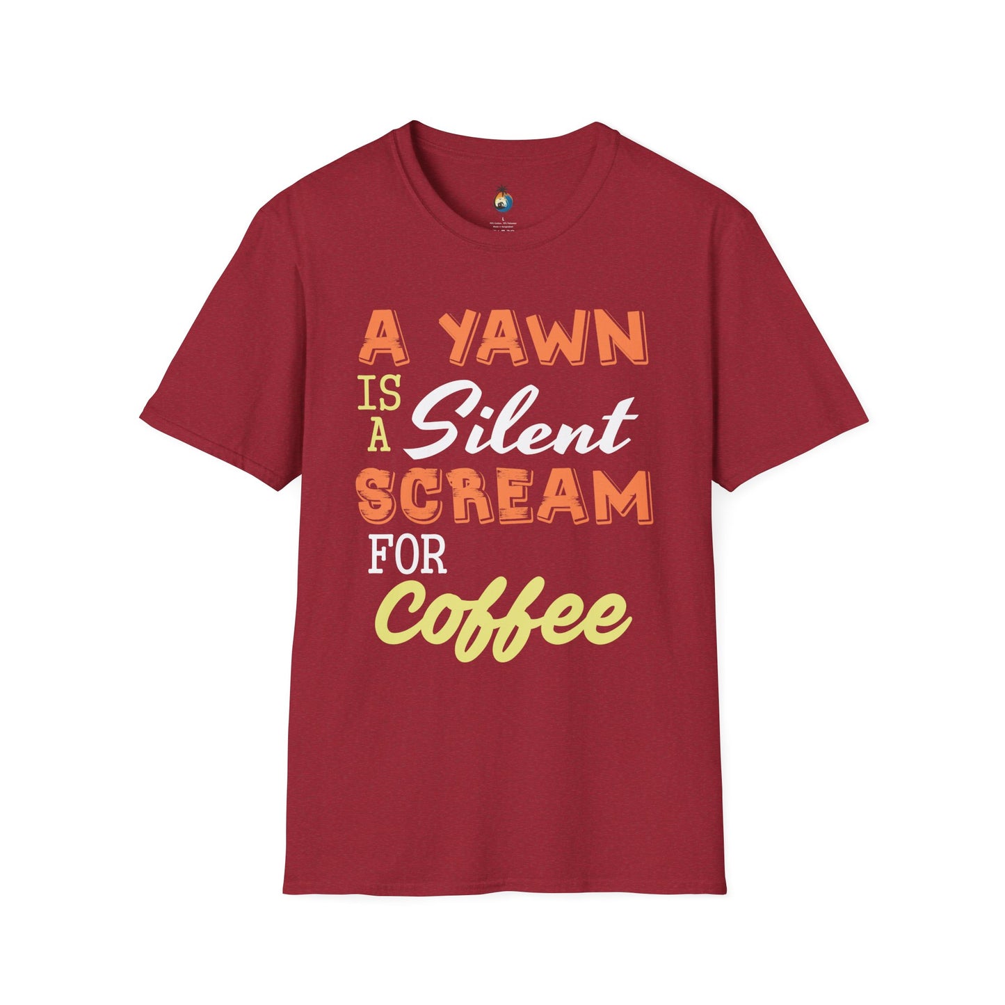 Coffee Humor Unisex T-Shirt | Funny Gift for Coffee Lovers, Casual Wear, Barista Tee, Coffee Enthusiast Gift, Novelty T-Shirt