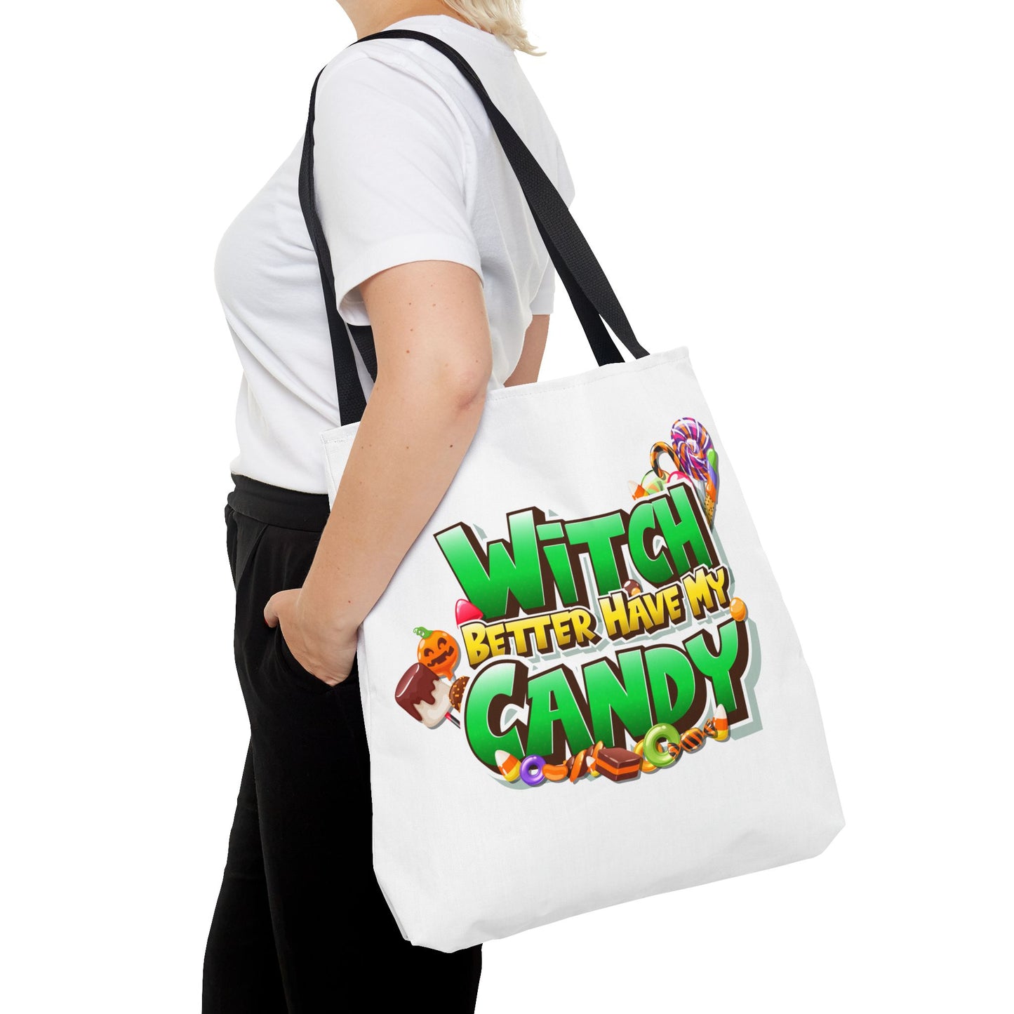 Withc Better Have My Candy Tote Bag, Trick or Treat Bag, Witchy Gift, Spooky Season Accessories, Pumpkin Spice Vibes