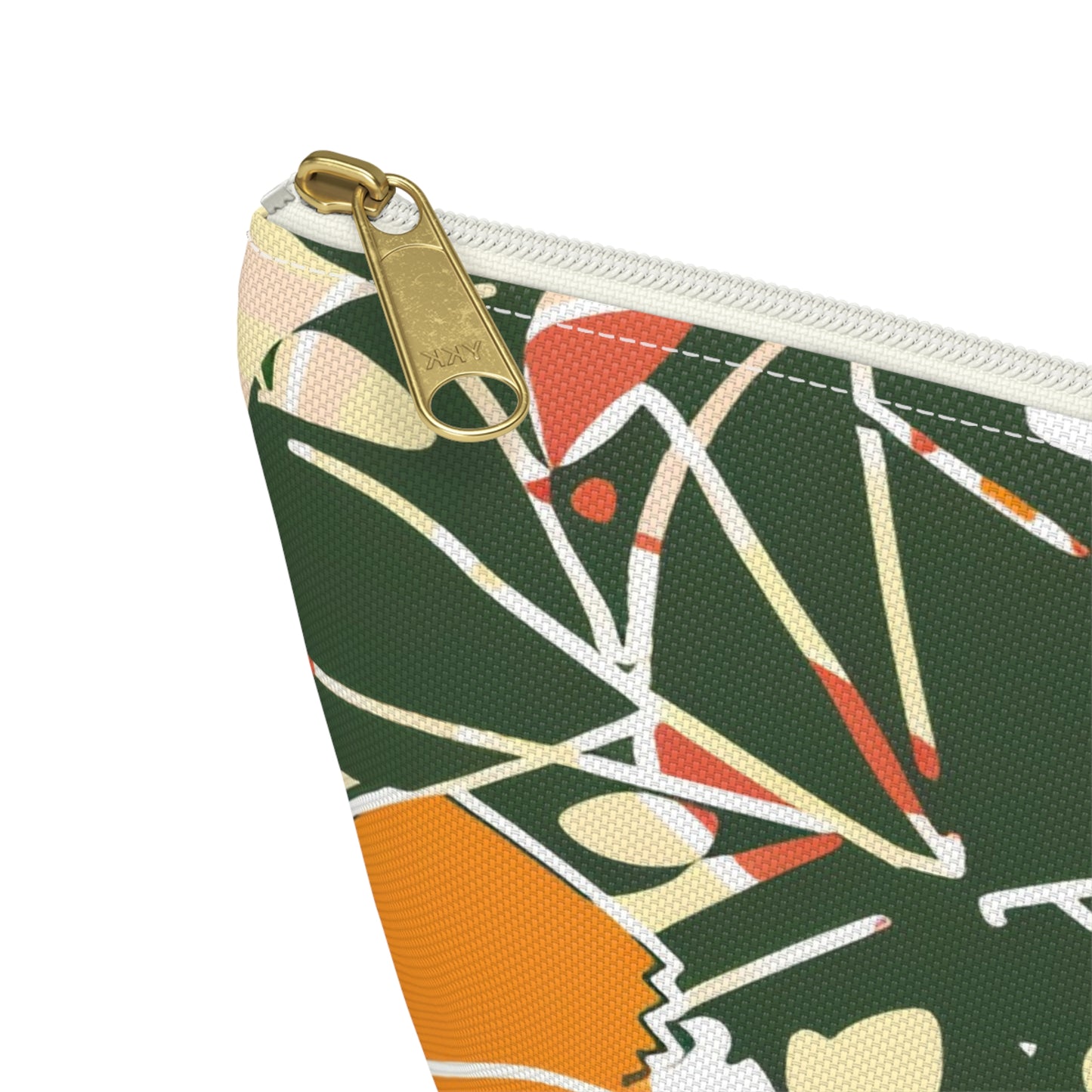 Vintage Hawaiian Print Travel Pouch | Cosmetic Bag | Travel Makeup Organizer | Gift for Her | Tropical Design | Stylish Storage Solution