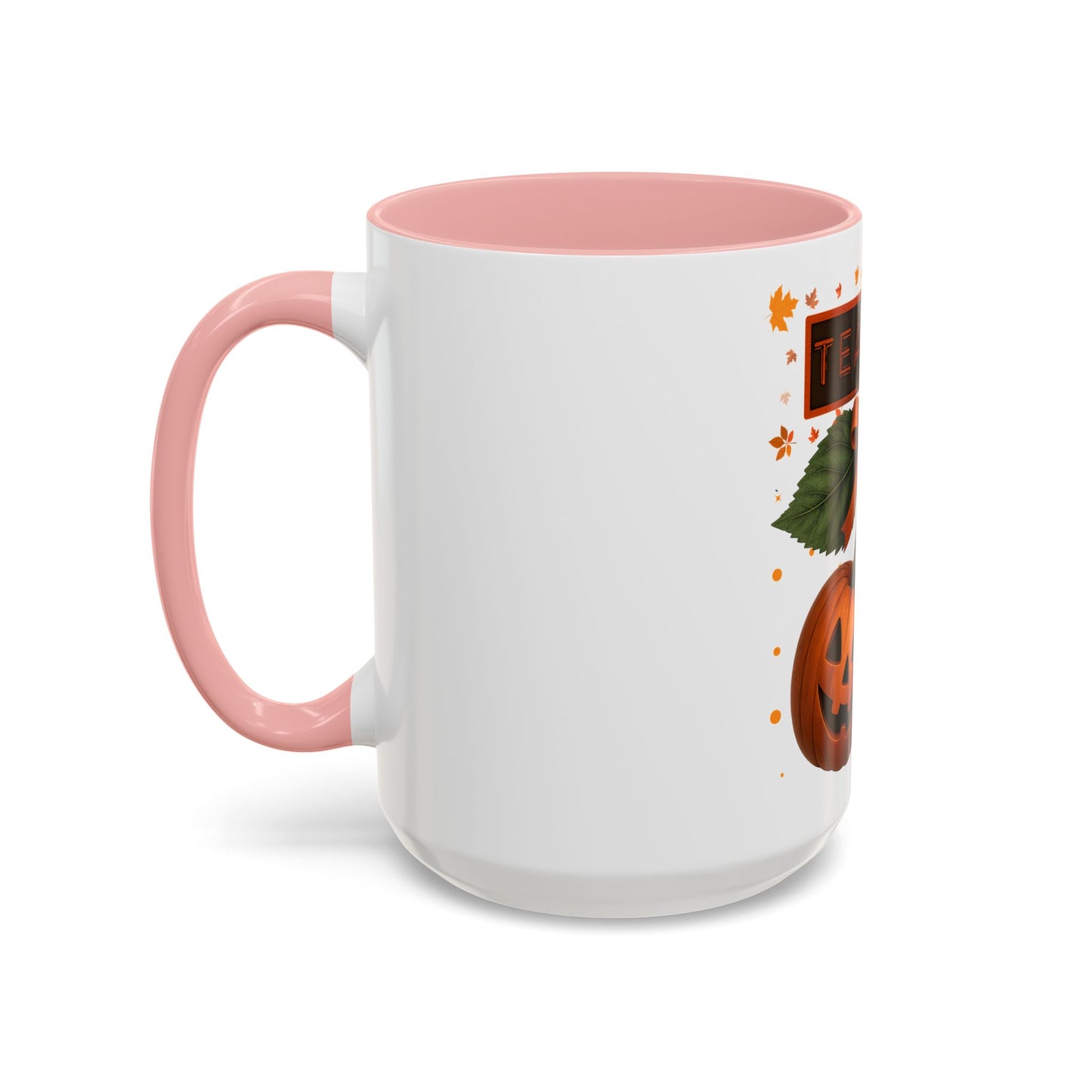 Halloween Teacher Coffee Mug | Pumpkin Autumn Decor | Cute Seasonal Gift for Educators | 11 & 15oz Ceramic Cups