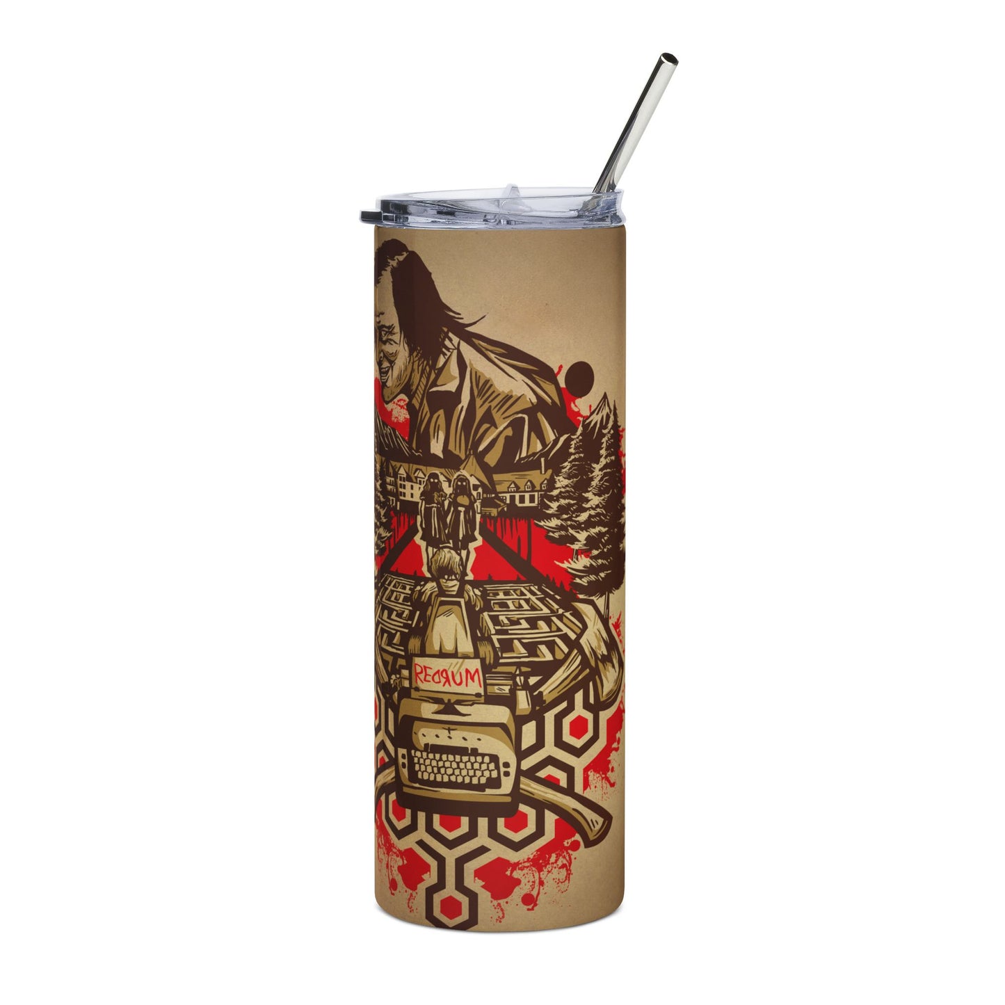 The Shining Halloween Tumbler, 20oz | Perfect for Coffee Lovers, Travel, Gift for Him, Eco-Friendly Drinkware, Unique Home Decor