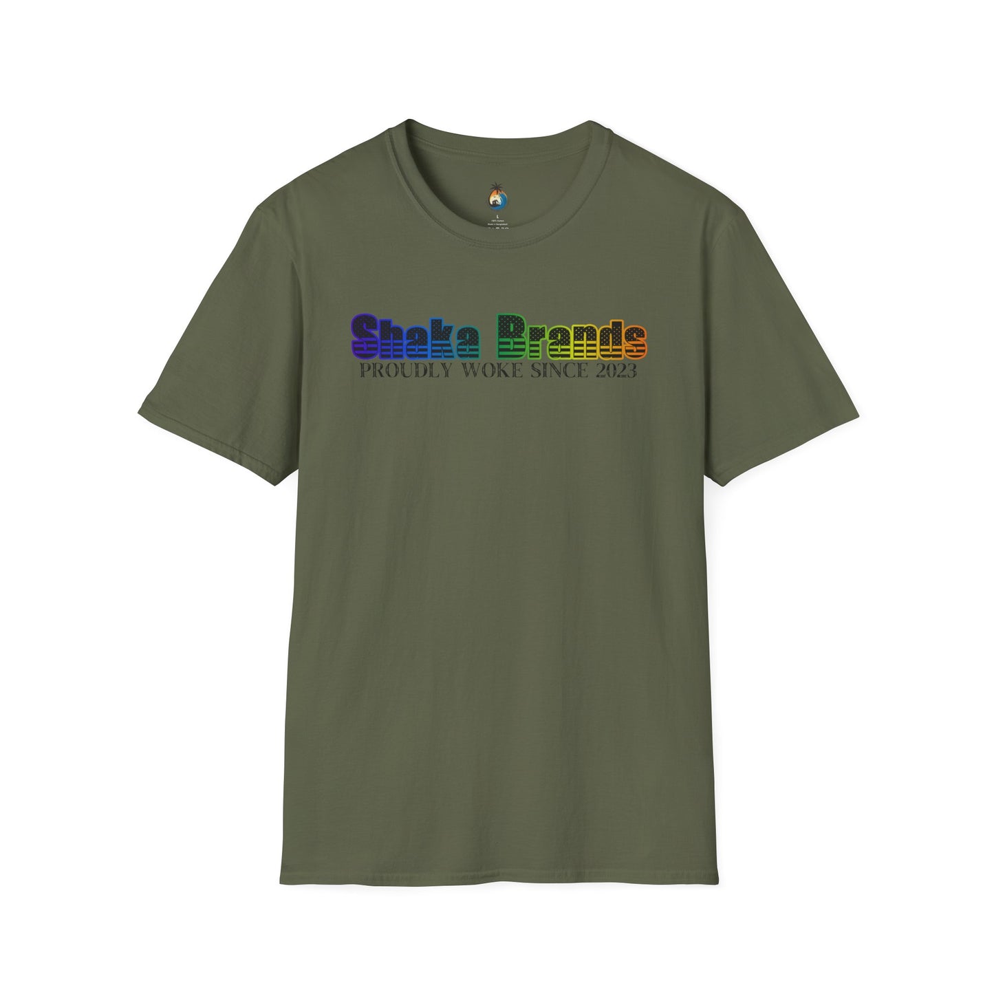 Proudly Woke Unisex T-Shirt - LGBTQ+ Pride, Funny Gift for Friends, Casual Wear, Everyday Tee, Statement Shirt