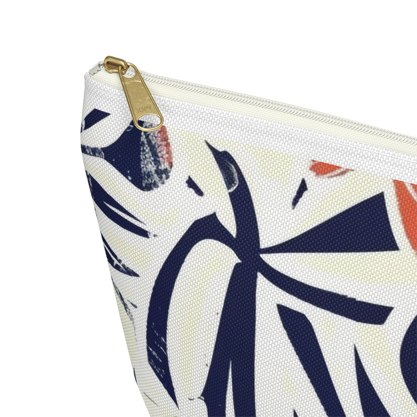 Tropical Floral Accessory Pouch, Makeup Bag, Travel Organizer, Gift for Her, Summer Essentials, Eco-Friendly Fashion
