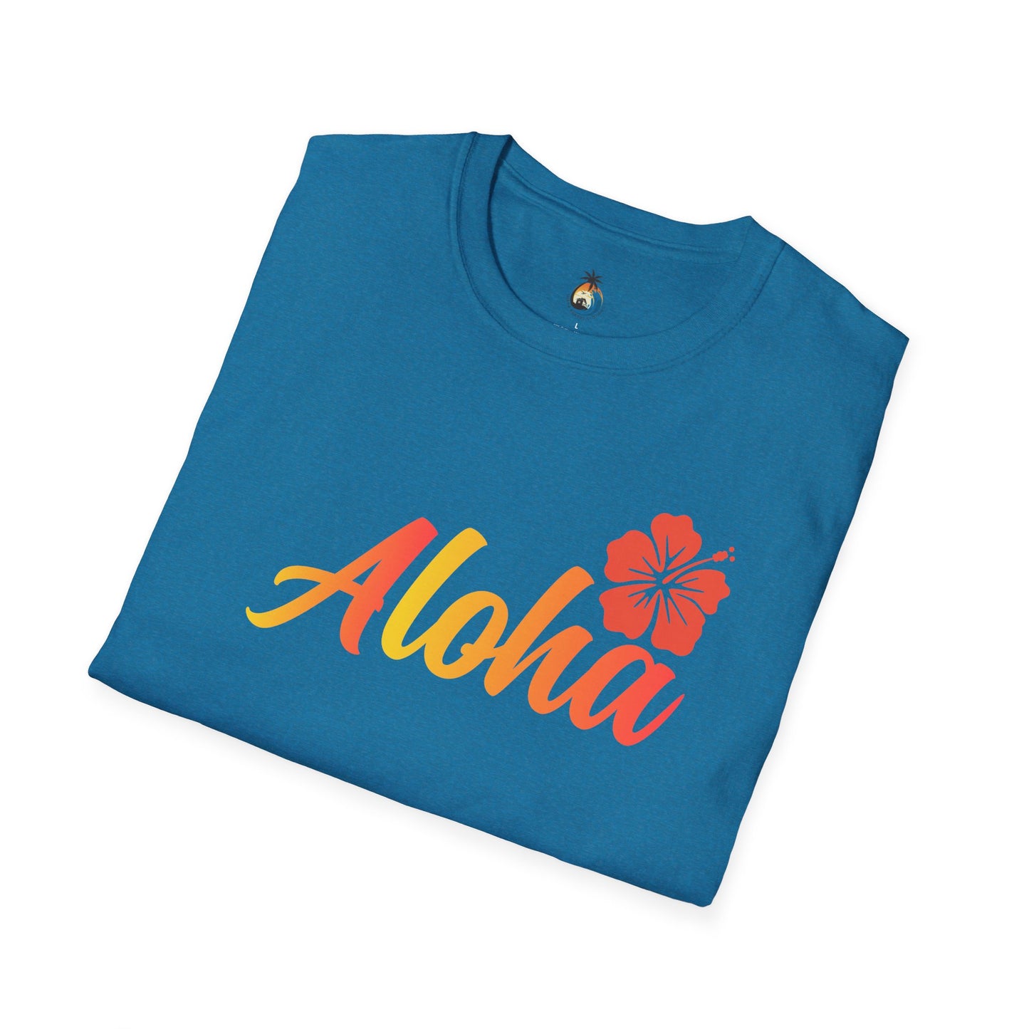 Aloha Floral Unisex T-Shirt, Beachwear, Summer Vibe, Vacation Tee, Tropical Gift, Casual Wear
