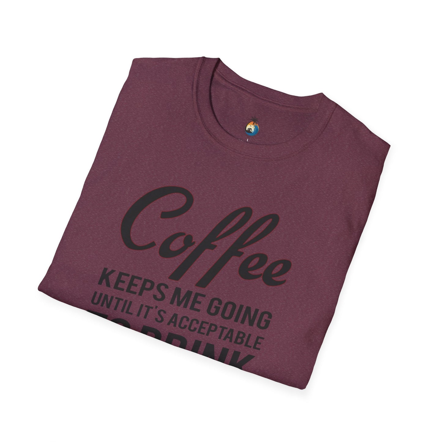 Coffee Wine Humor T-Shirt, Funny Gift, Unisex Casual Tee, Wine Lover Apparel, Coffee Addict Shirt, Birthday Present