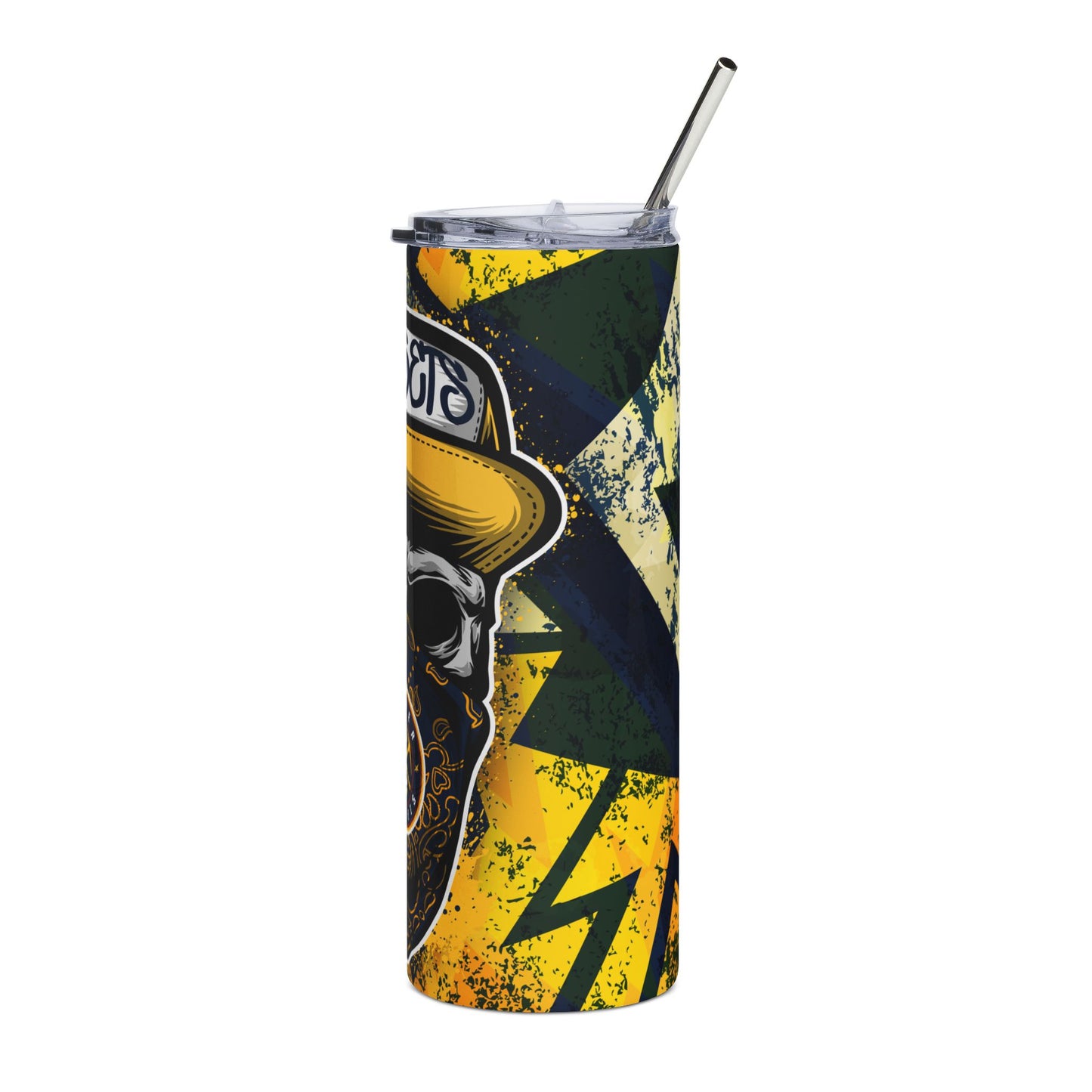 Nuggets Skull 20oz Stainless Steel Skinny Tumbler