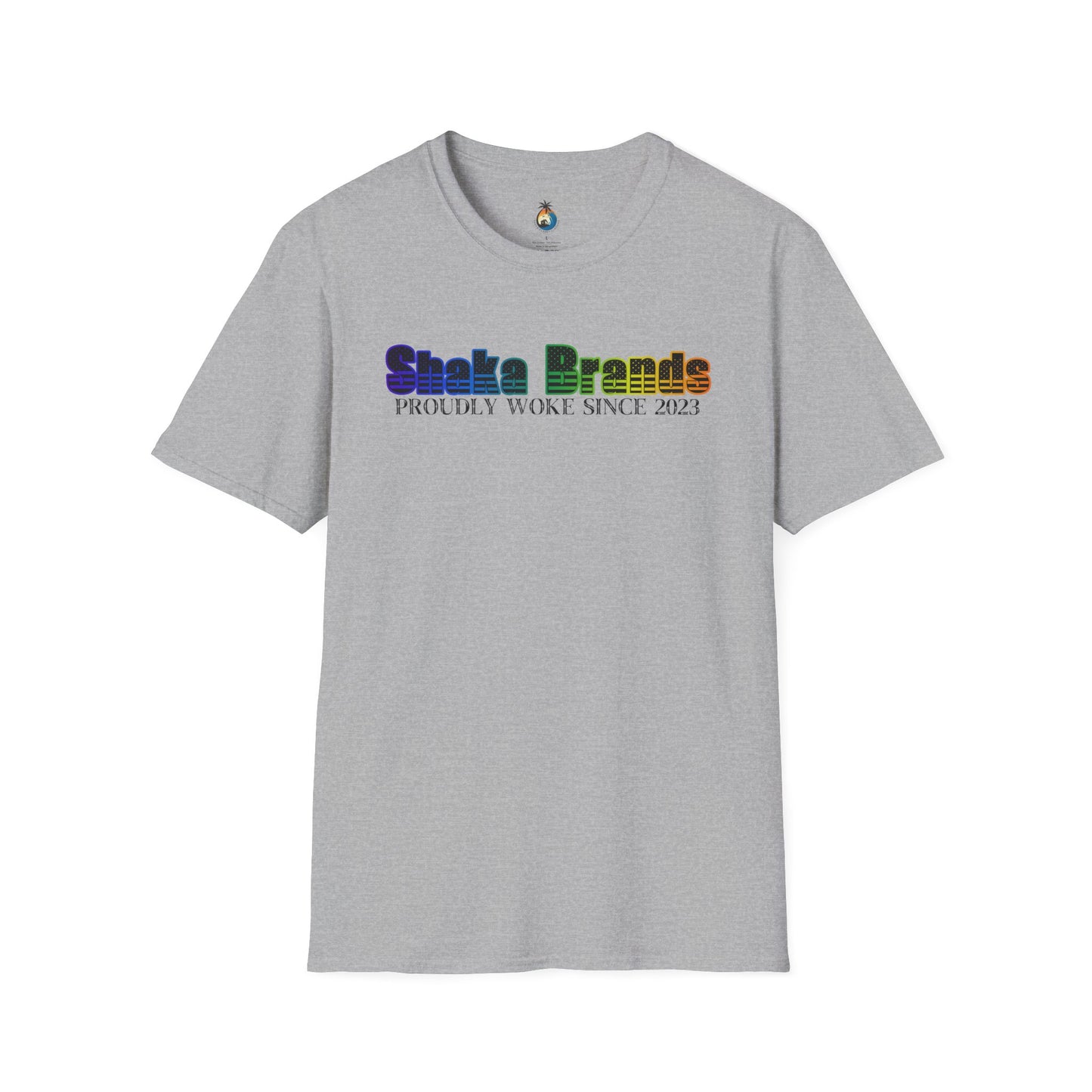Proudly Woke Unisex T-Shirt - LGBTQ+ Pride, Funny Gift for Friends, Casual Wear, Everyday Tee, Statement Shirt