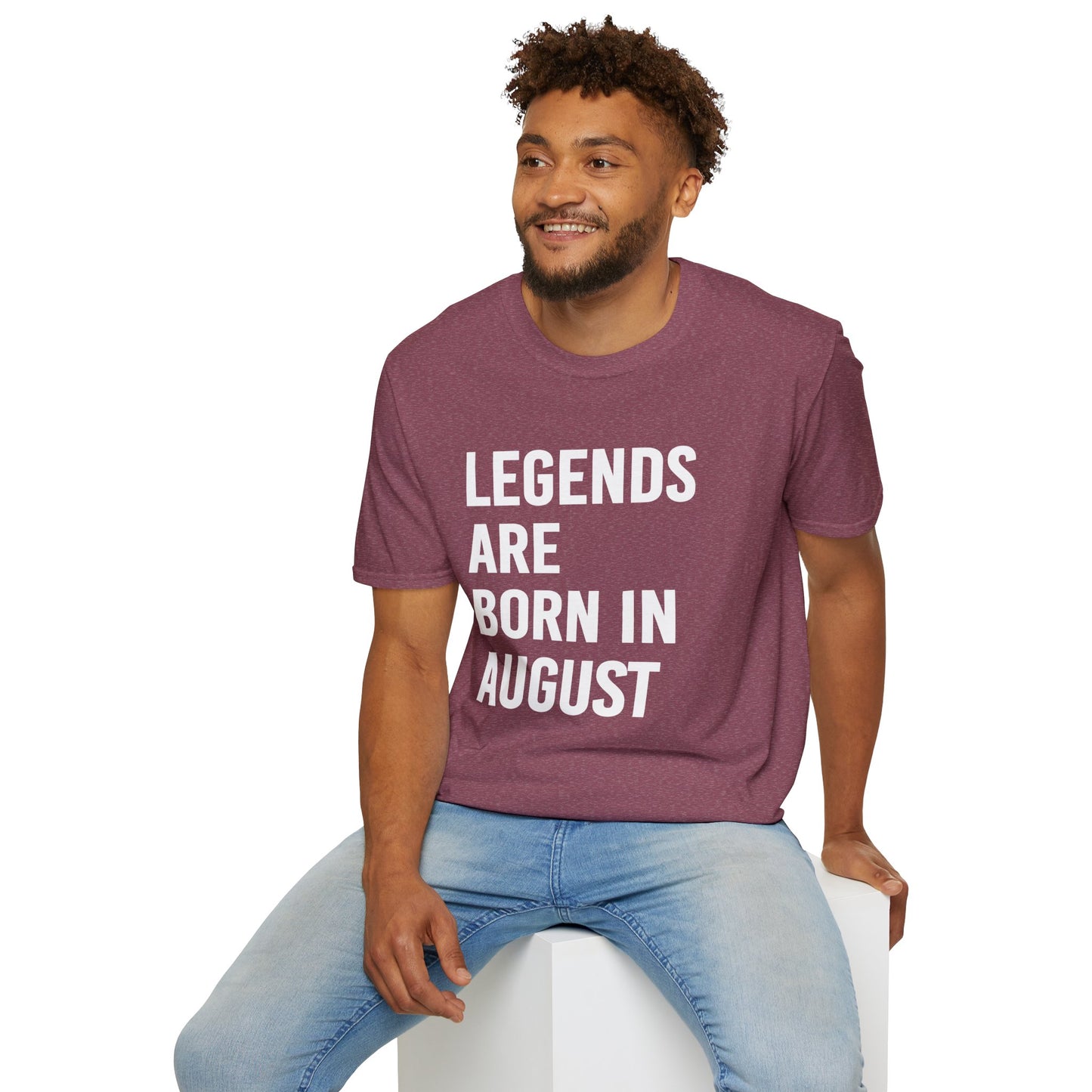 Legends Born in August Unisex T-Shirt
