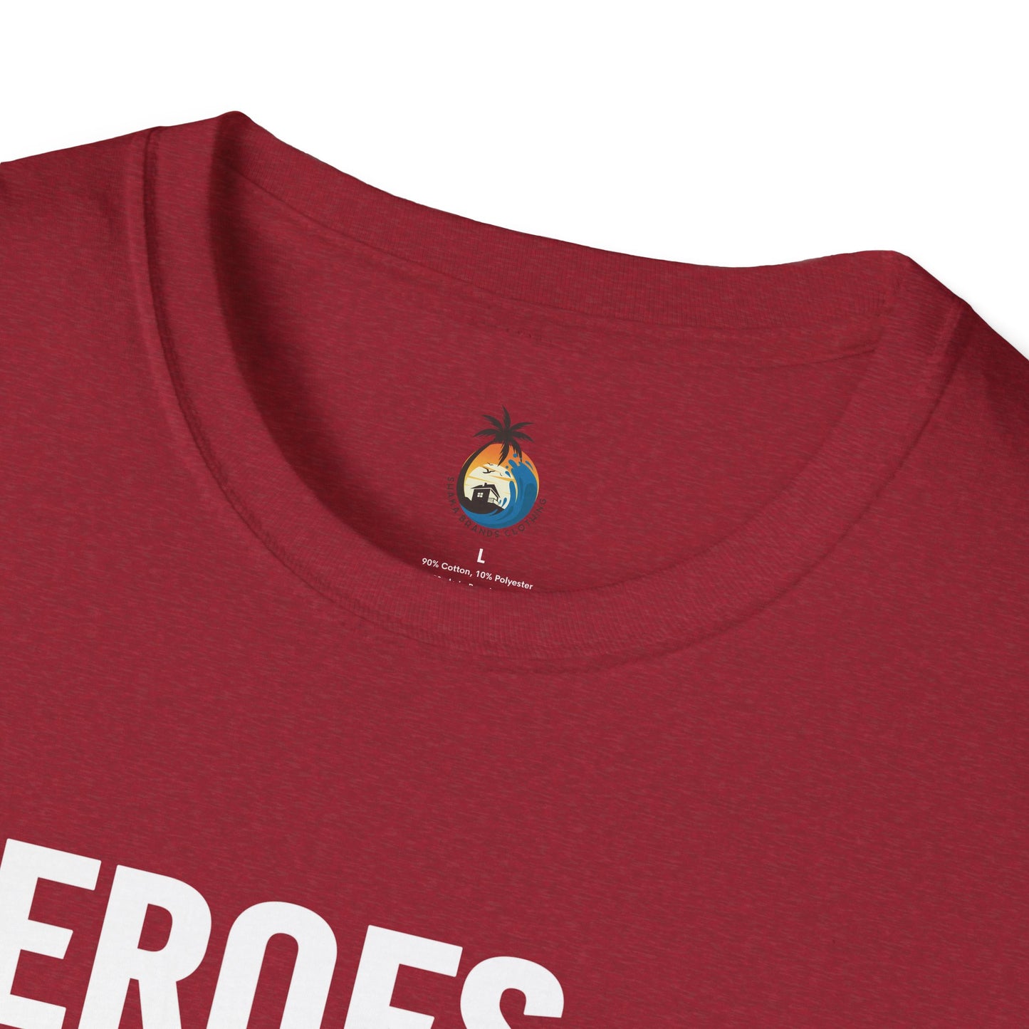 Heroes Are Born in September Unisex T-Shirt, Birthday Gift, Casual Wear, September Celebration, Hero Theme