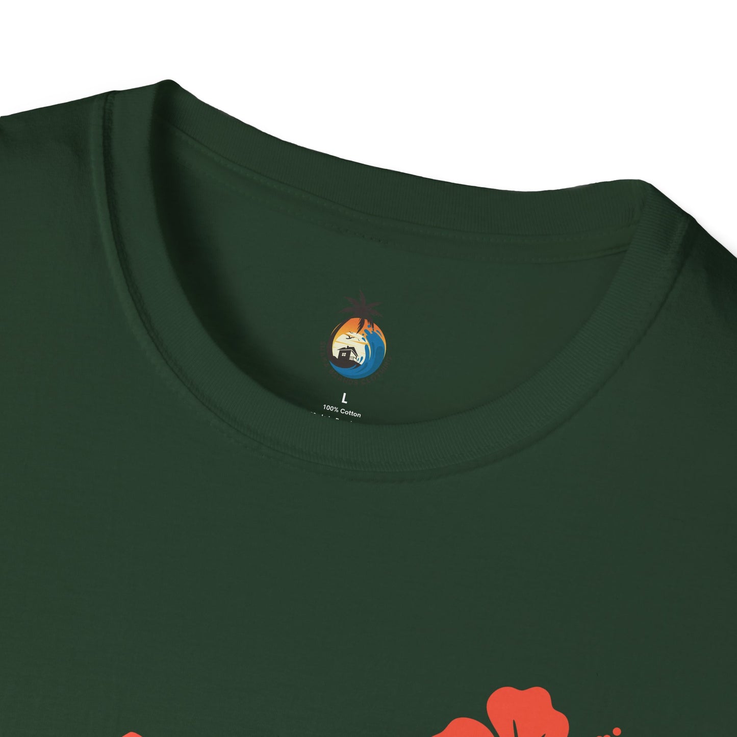 Aloha Floral Unisex T-Shirt, Beachwear, Summer Vibe, Vacation Tee, Tropical Gift, Casual Wear