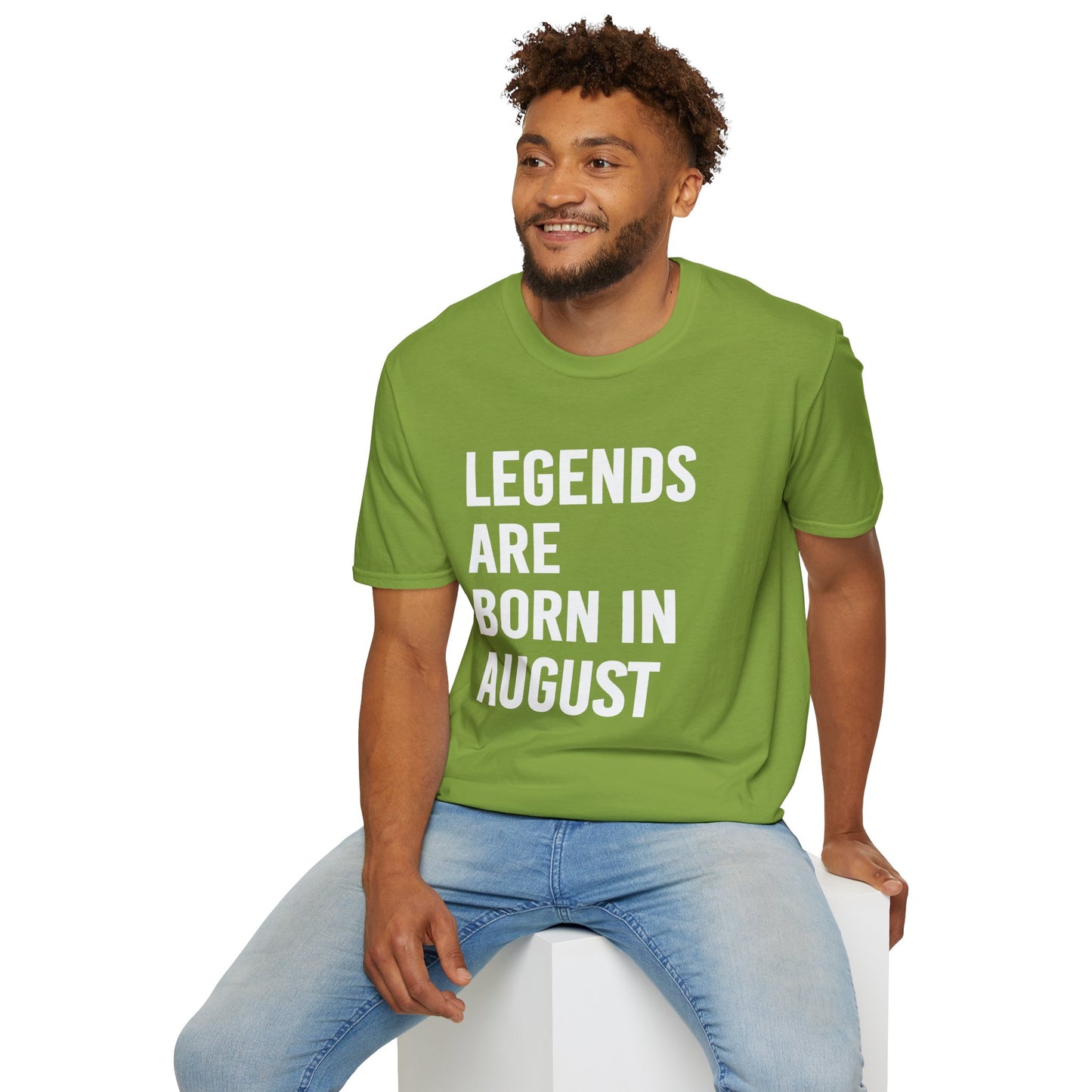 Legends Born in August Unisex T-Shirt
