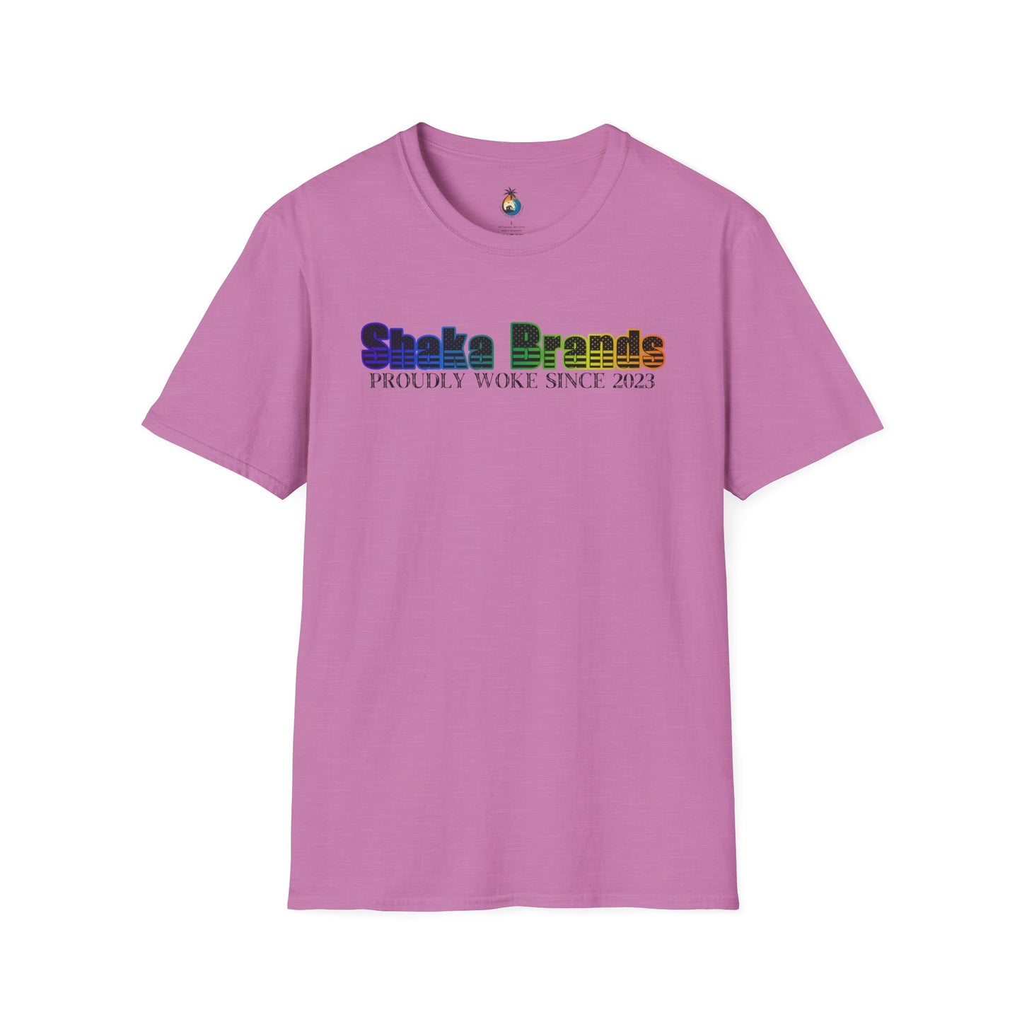 Proudly Woke Unisex T-Shirt - LGBTQ+ Pride, Funny Gift for Friends, Casual Wear, Everyday Tee, Statement Shirt