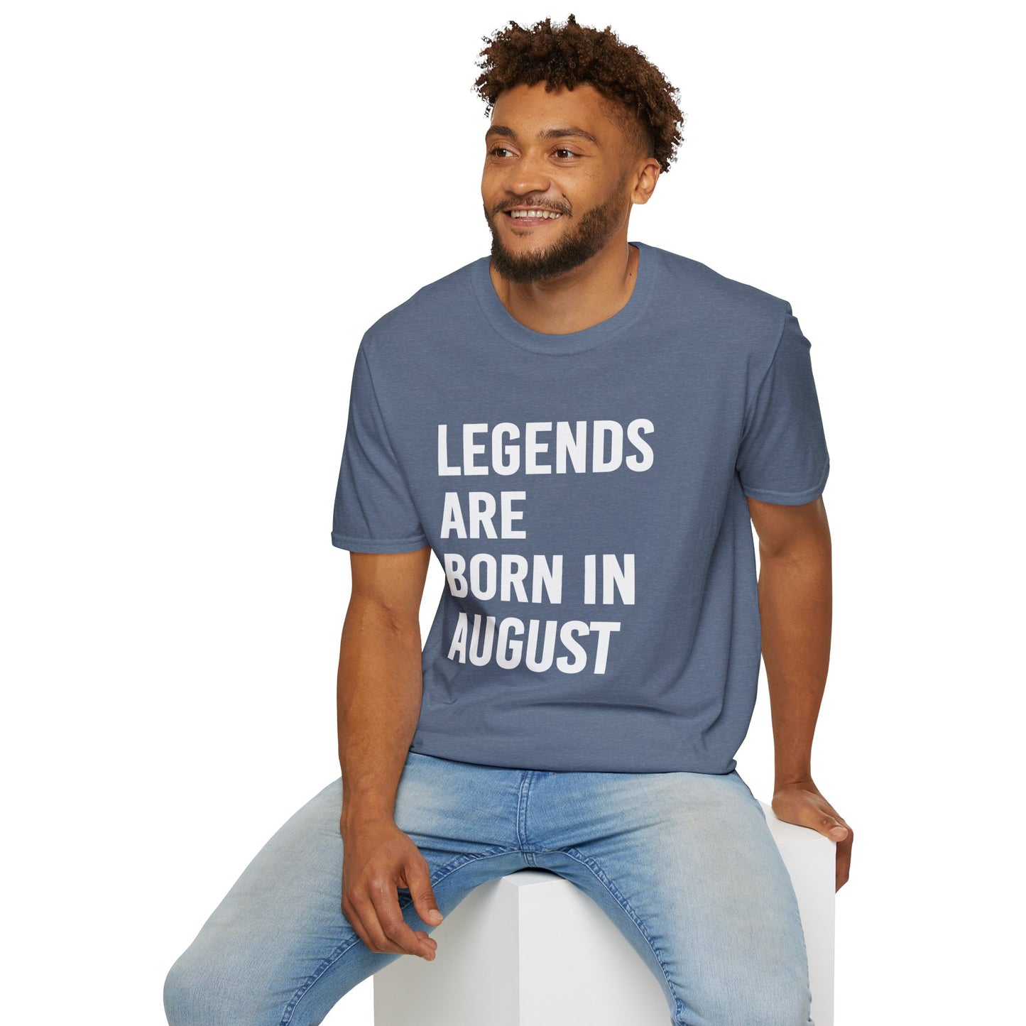 Legends Born in August Unisex T-Shirt
