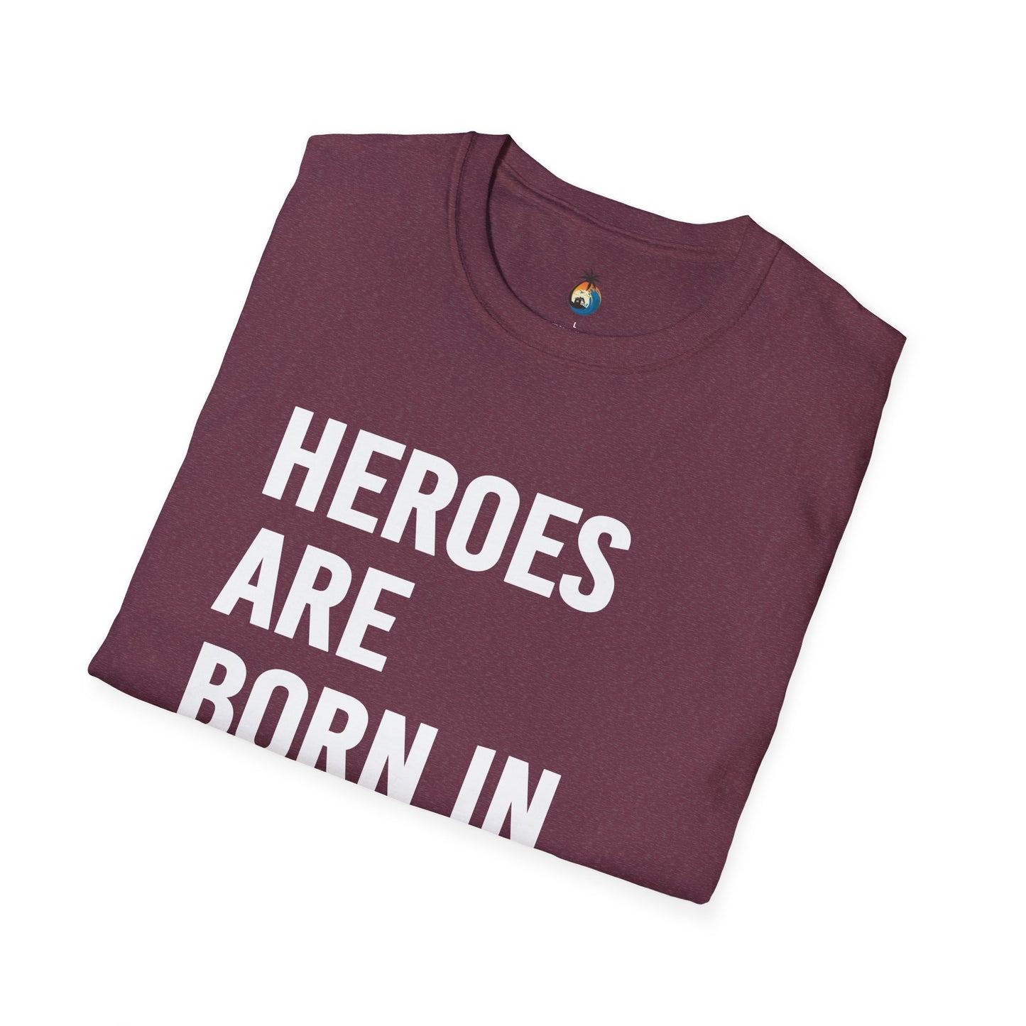 Heroes Are Born In October T-Shirt, Funny Birthday Gift, Casual Tee, Gift for him/her, October Celebration Apparel