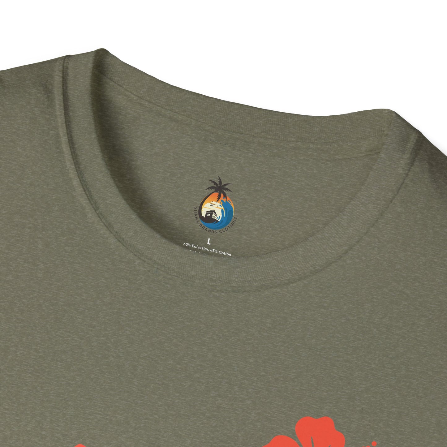 Aloha Floral Unisex T-Shirt, Beachwear, Summer Vibe, Vacation Tee, Tropical Gift, Casual Wear