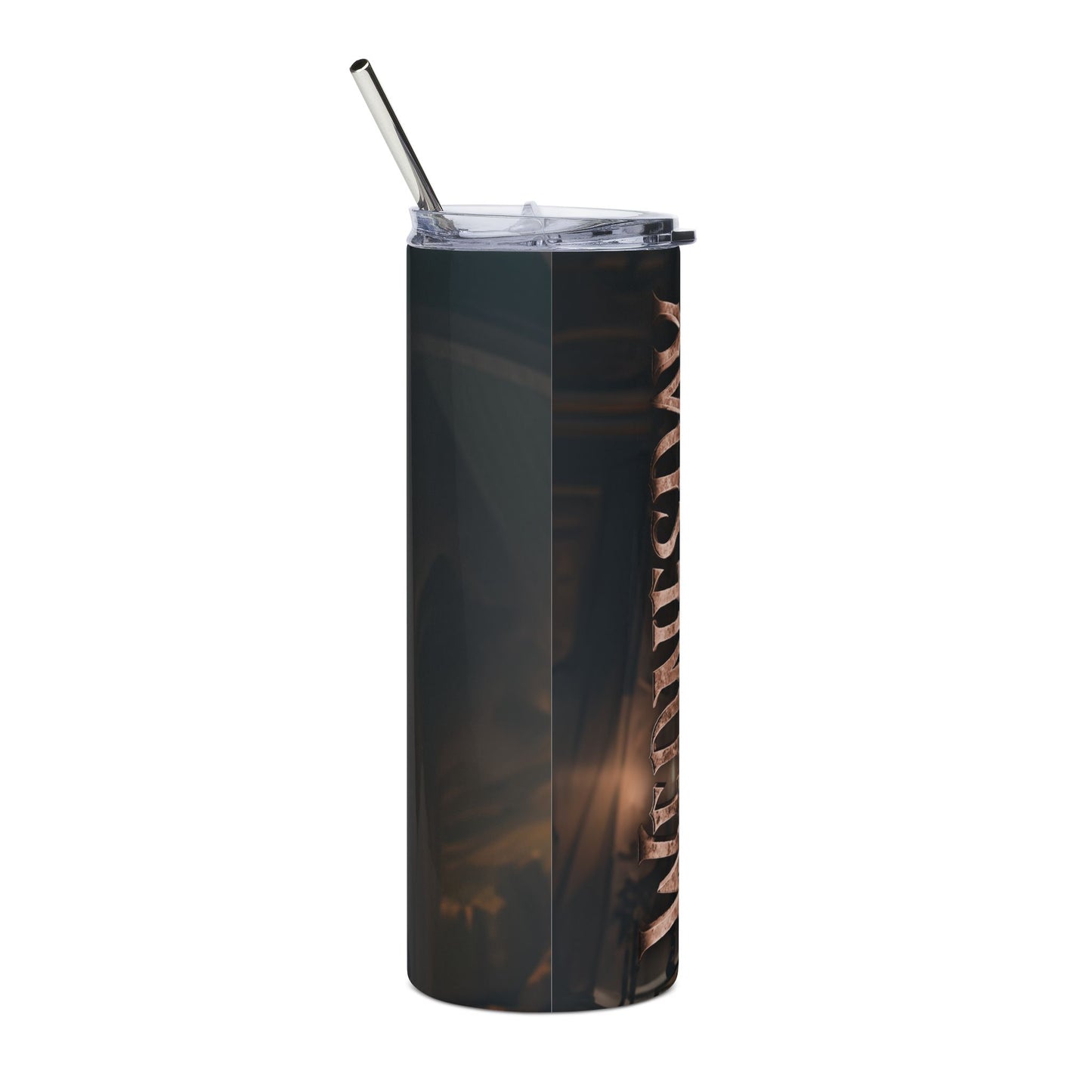 Gothic Wednesday Tumbler, 20oz - Perfect Halloween Gift, Spooky Drinkware, Unique Coffee Cup, Wednesday Addams Inspired, Dark Aesthetic