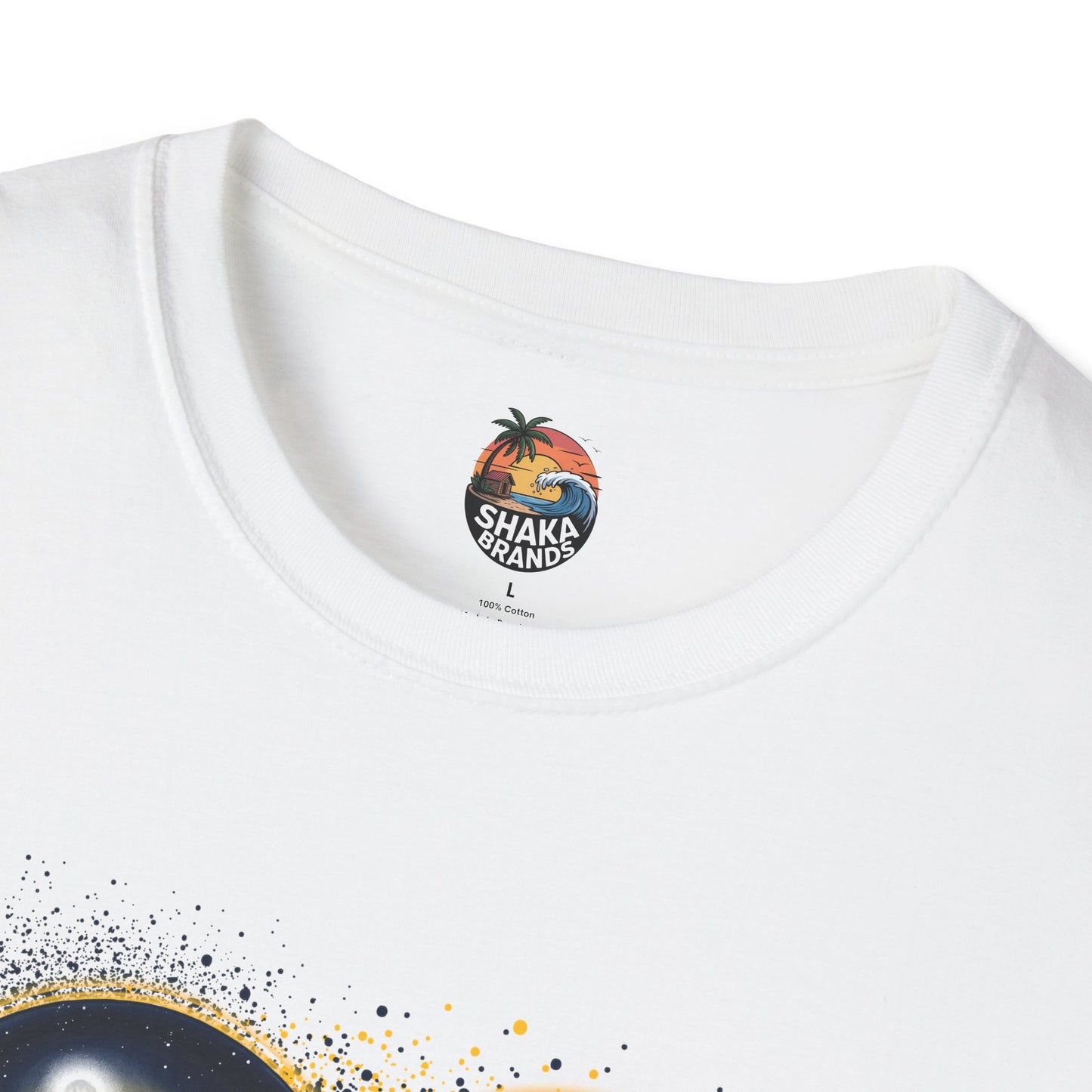 Nuggets Dripping Heart T-Shirt - Unisex Softstyle Tee, Trendy Graphic Top, Perfect for Valentine's Day, Casual Wear, Unique Gift Idea