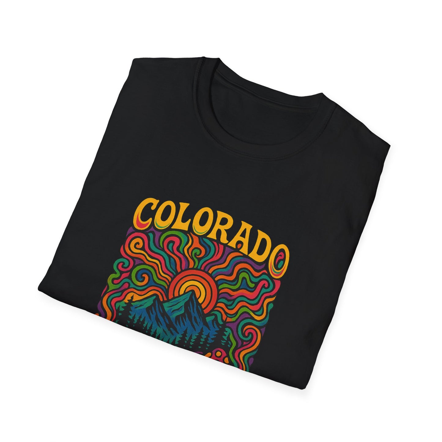 Colorado Psychedelic Mountain T-Shirt