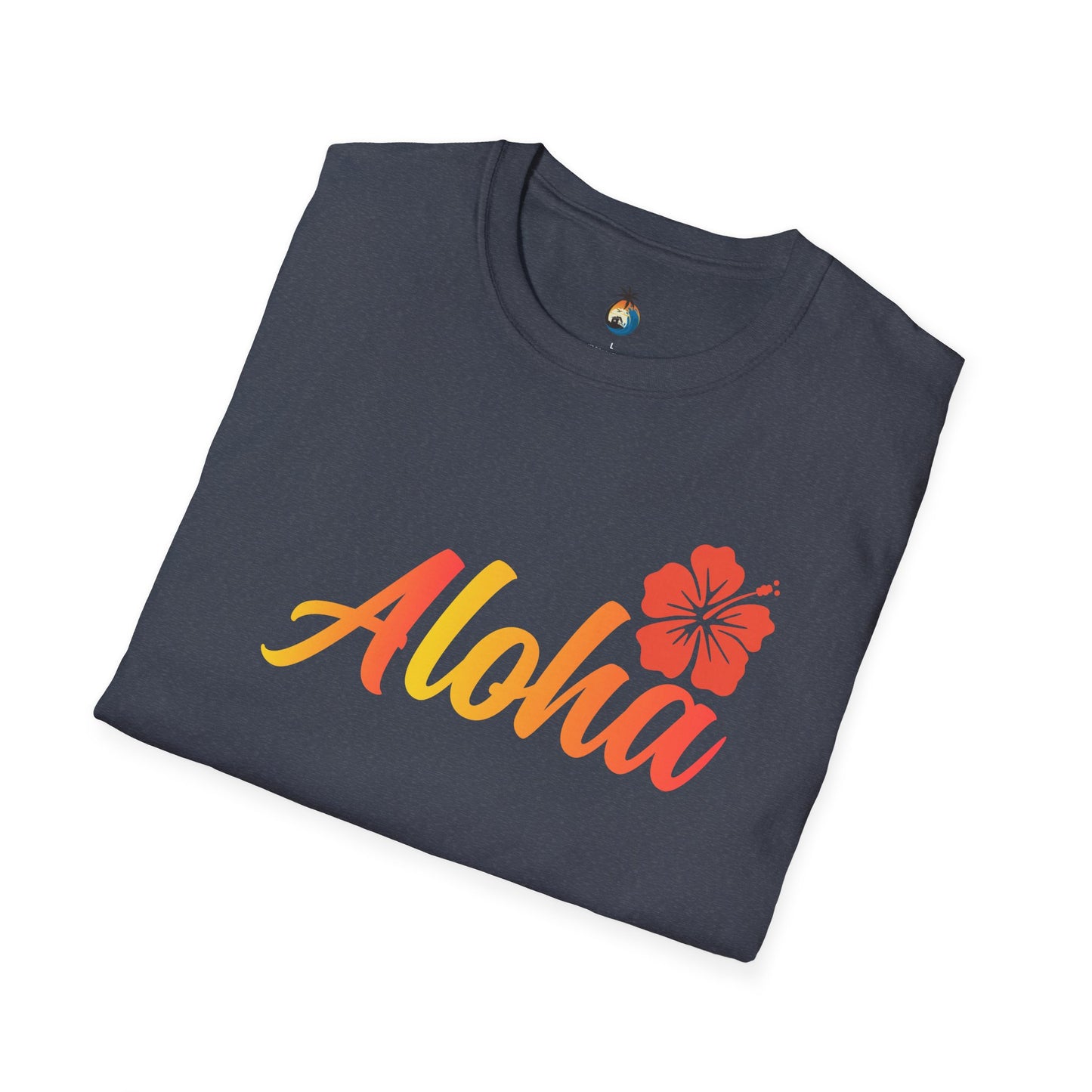Aloha Floral Unisex T-Shirt, Beachwear, Summer Vibe, Vacation Tee, Tropical Gift, Casual Wear