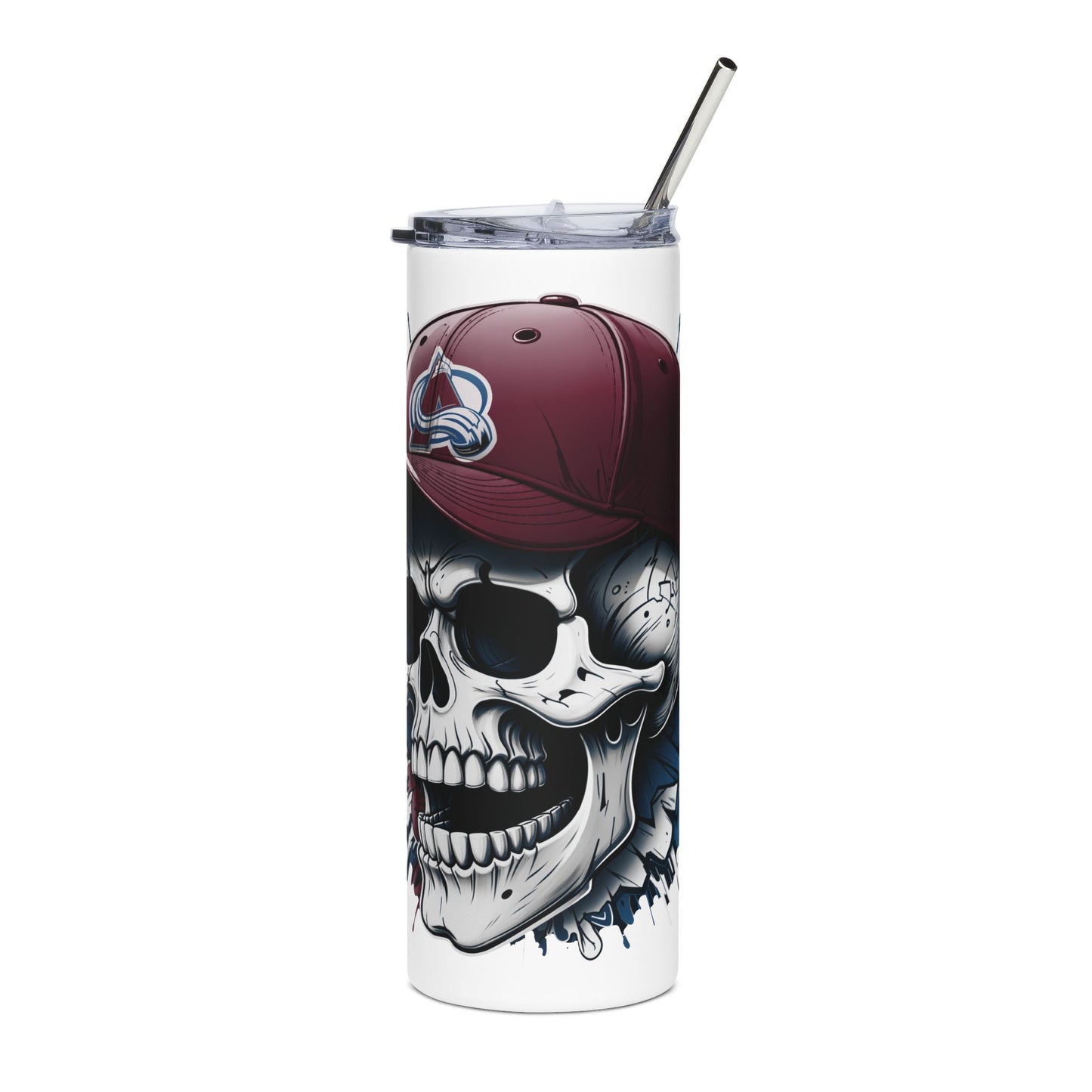 Avalanche Skull Design 20oz Stainless Steel Tumbler