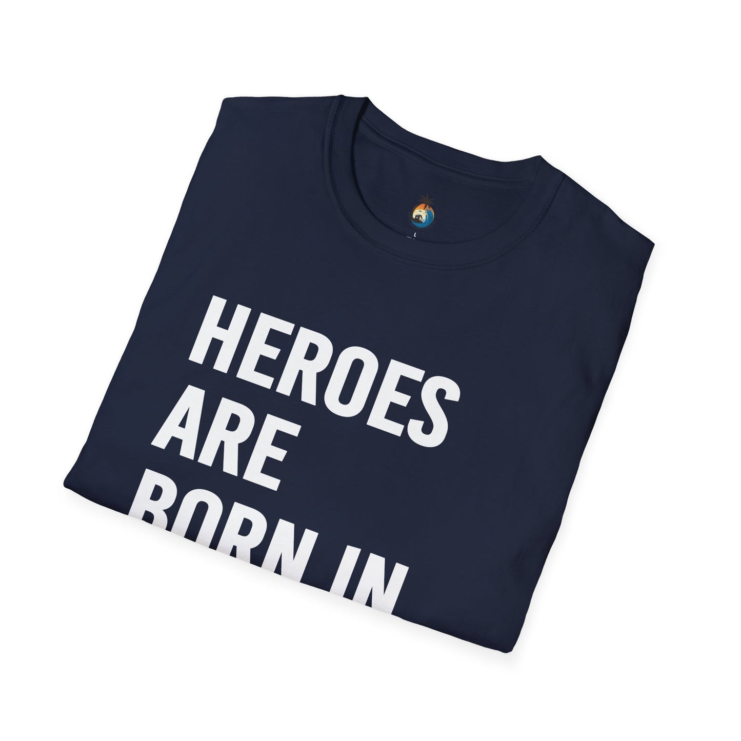 Heroes Are Born in June T-Shirt, Unisex Gift, Birthday Tee, Celebration Shirt, June Special Occasion Wear, Trendy Casual Outfit
