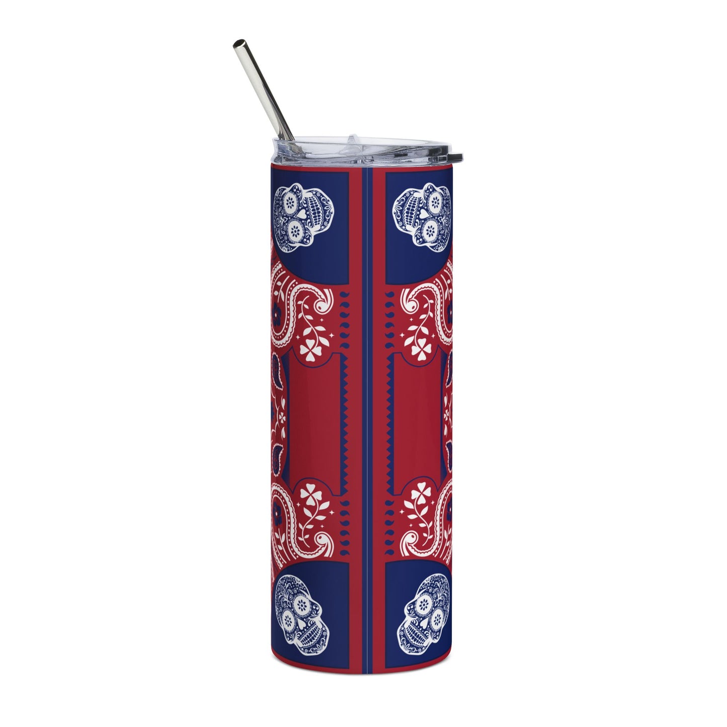 Giants Sugar Skull 20 oz Tumbler – Sublimated, Double-Walled