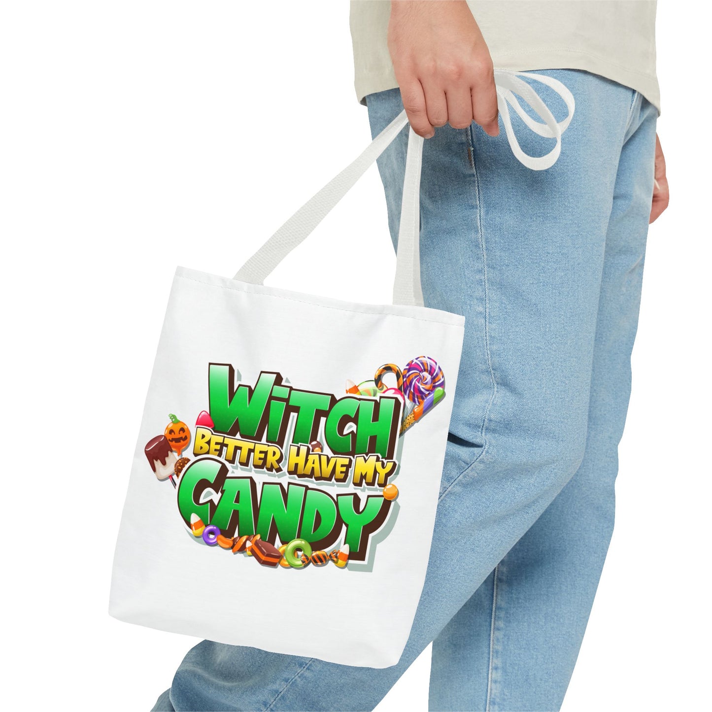 Withc Better Have My Candy Tote Bag, Trick or Treat Bag, Witchy Gift, Spooky Season Accessories, Pumpkin Spice Vibes
