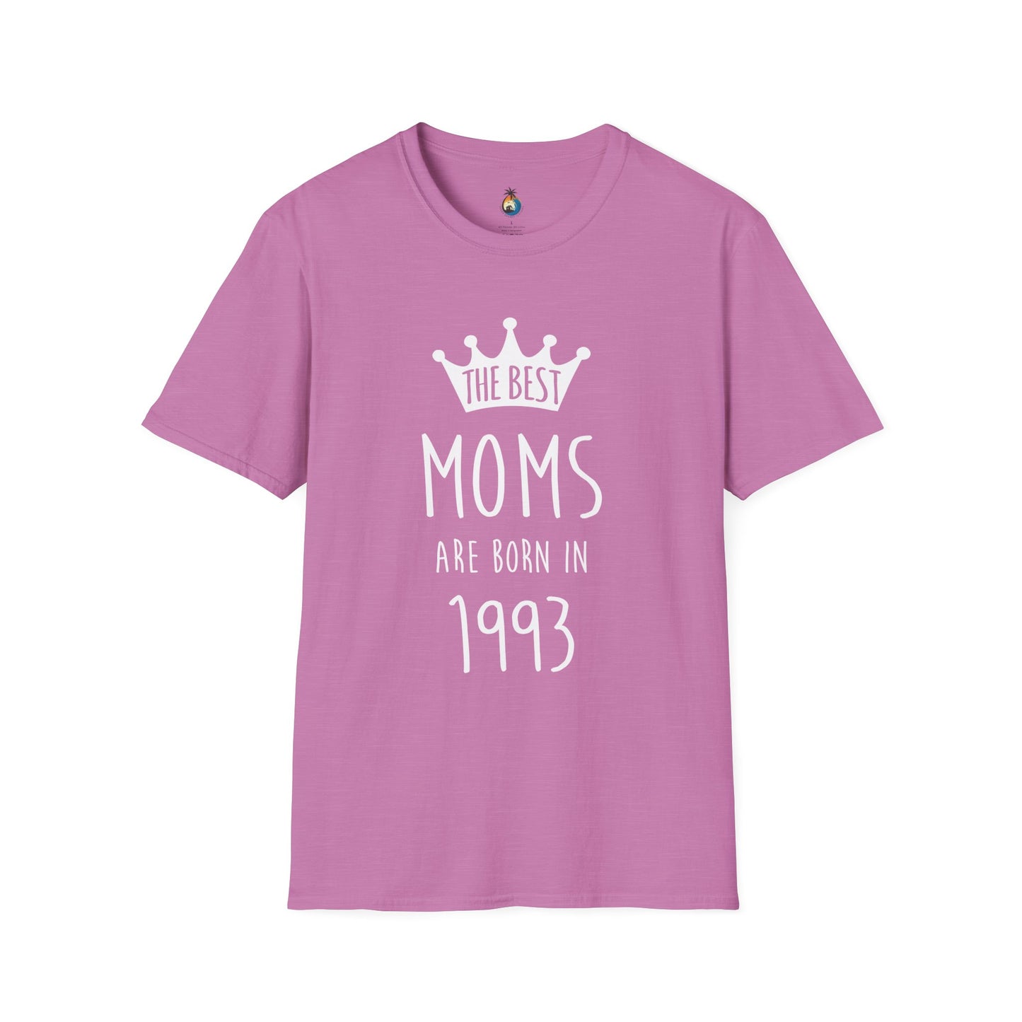 Best Moms Born in 1993 T-Shirt | Unisex Gift for Birthdays, Mother's Day, Casual Wear, Personalized Mom Tee