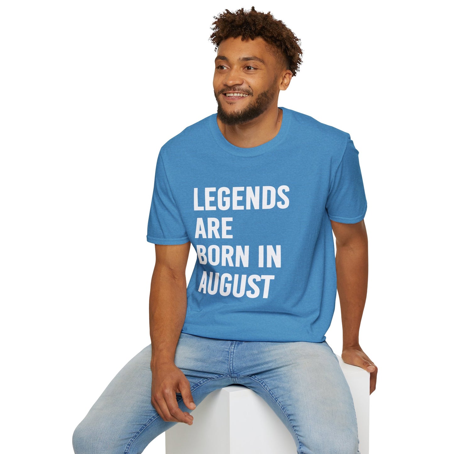 Legends Born in August Unisex T-Shirt