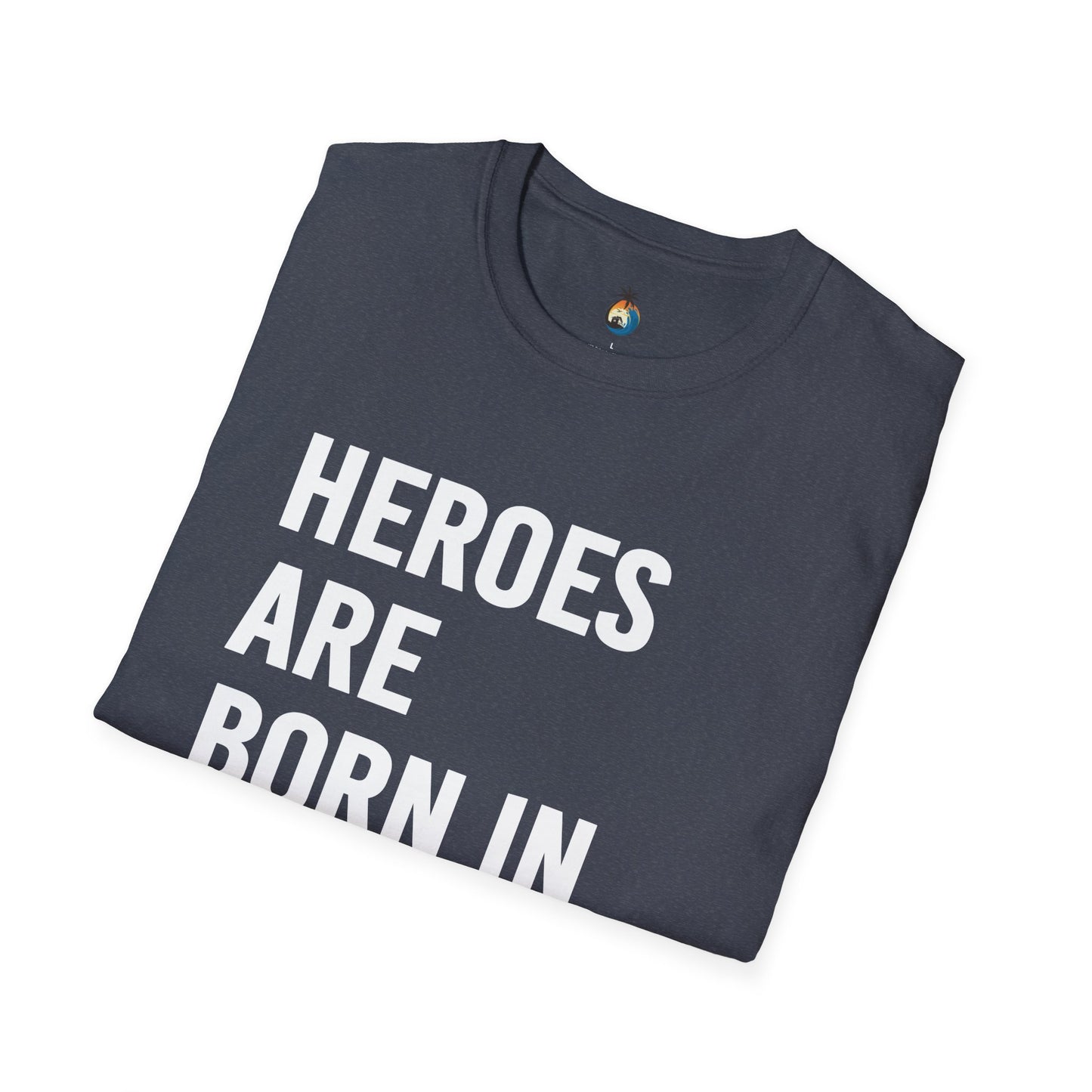 Heroes Are Born In October T-Shirt, Funny Birthday Gift, Casual Tee, Gift for him/her, October Celebration Apparel