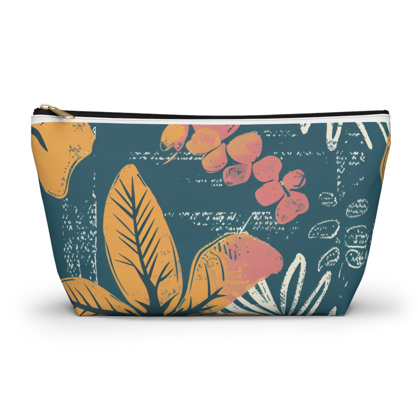 Tropical Floral Accessory Pouch | Makeup Bag, Travel Organizer, Pencil Case, Gift for Her, Summer Vibes