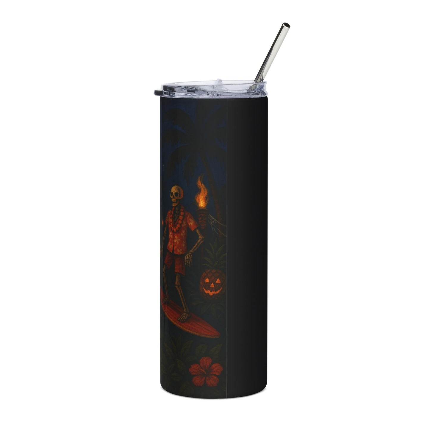 Halloween-themed Stainless Steel Tumbler, 20oz, Spooky Drinkware