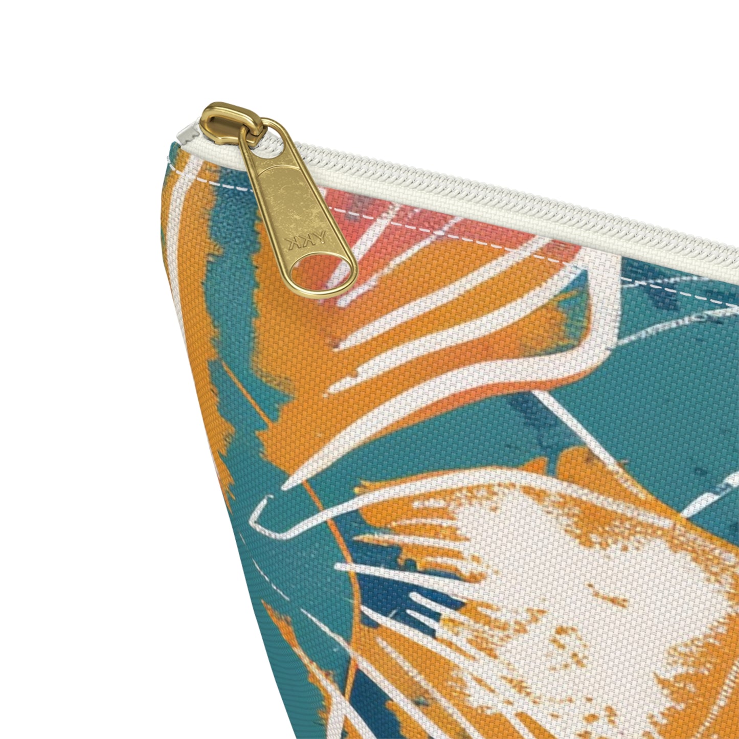 Vintage Hawaiian Print Travel Pouch | Cosmetic Bag | Travel Makeup Organizer | Gift for Her | Tropical Design | Stylish Storage Solution