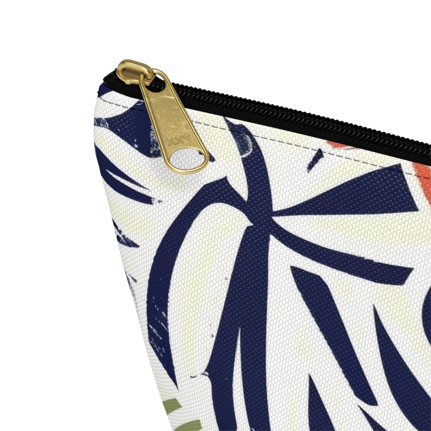 Tropical Floral Accessory Pouch, Makeup Bag, Travel Organizer, Gift for Her, Summer Essentials, Eco-Friendly Fashion