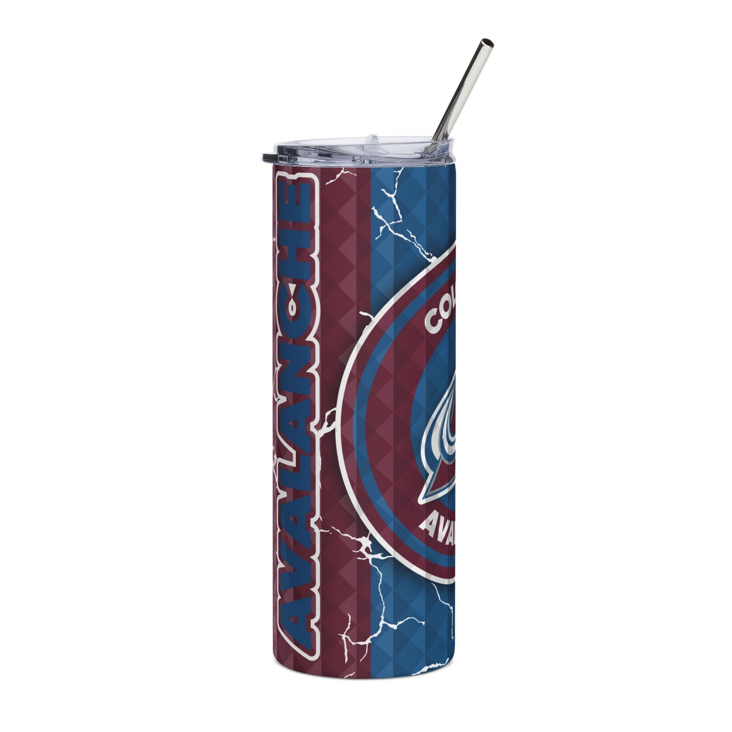Avalanche Stainless Steel Tumbler | Sports Fan Travel Mug