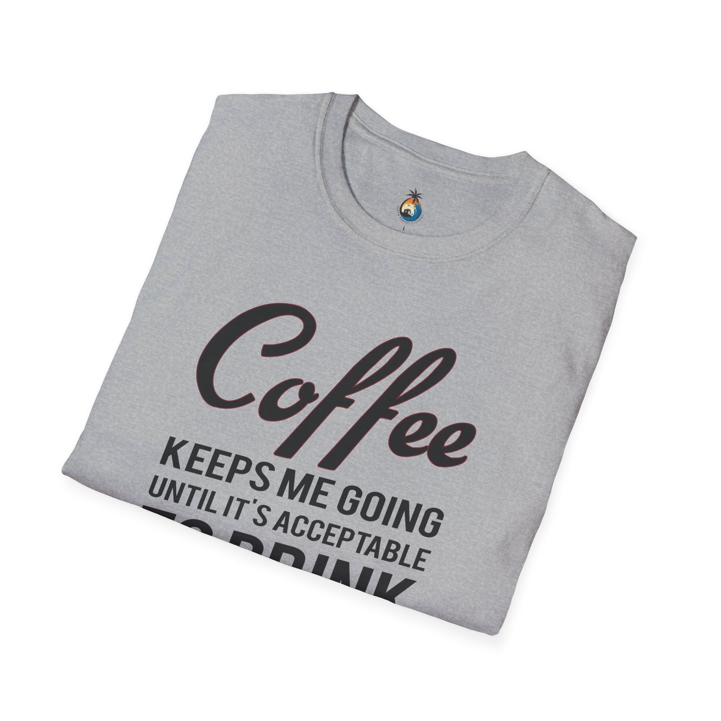 Coffee Wine Humor T-Shirt, Funny Gift, Unisex Casual Tee, Wine Lover Apparel, Coffee Addict Shirt, Birthday Present